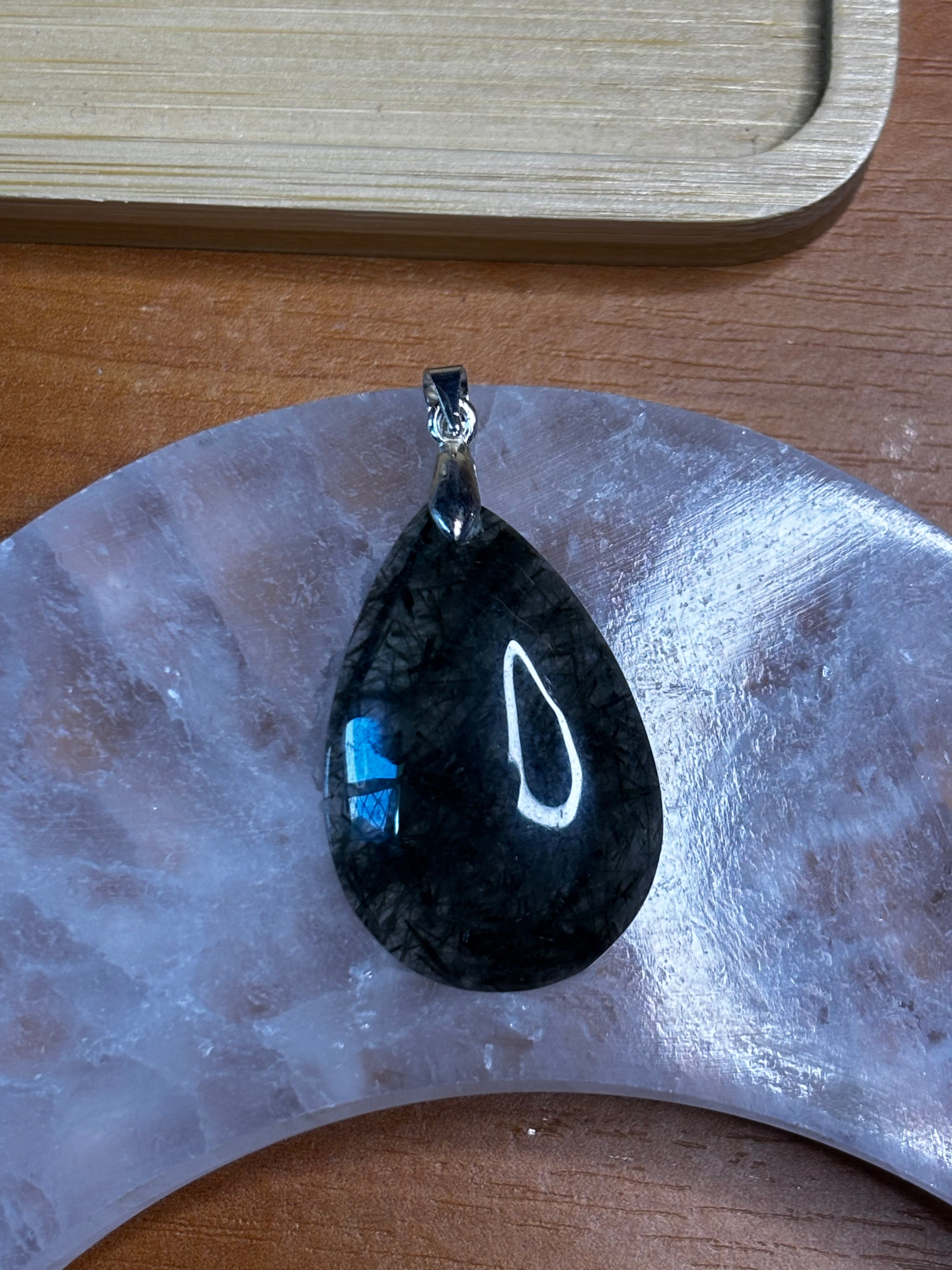 Green Rutile Pendant