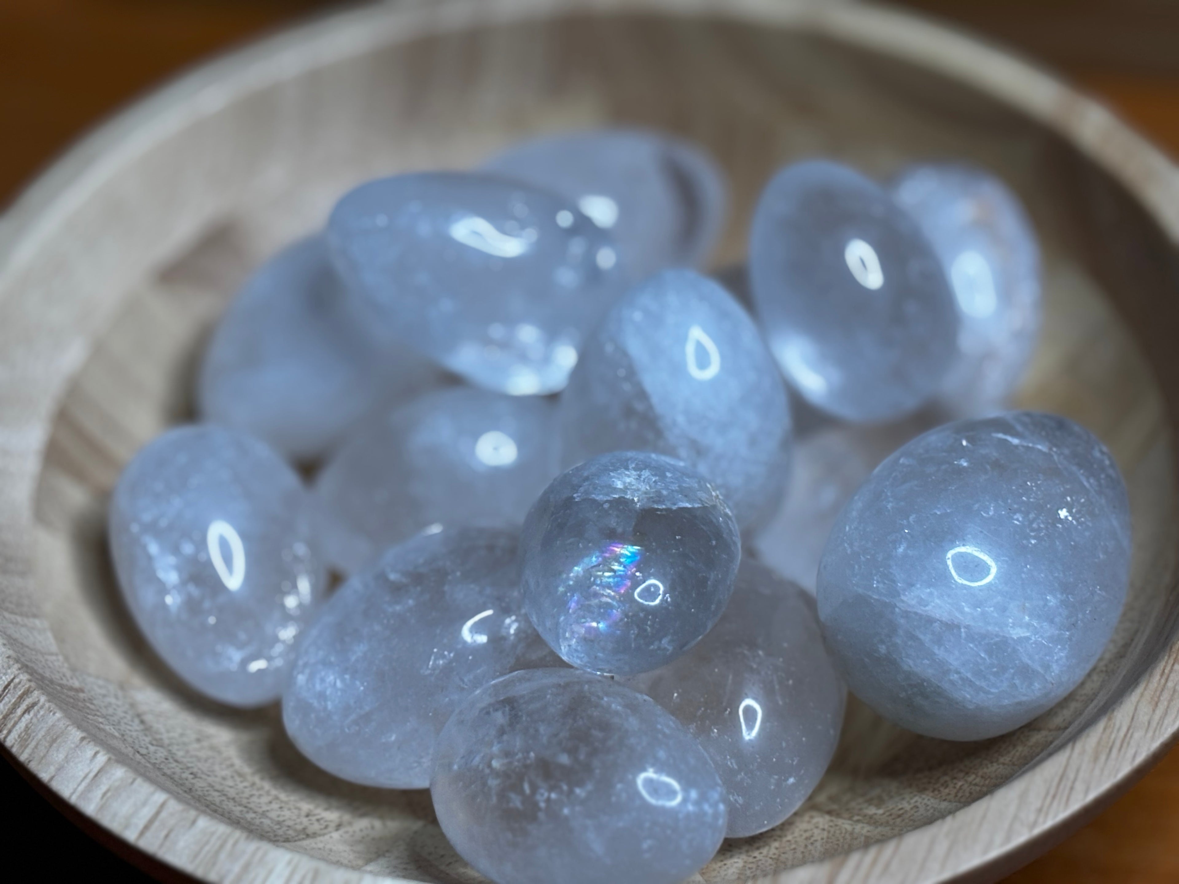 Clear Quartz Eggs
