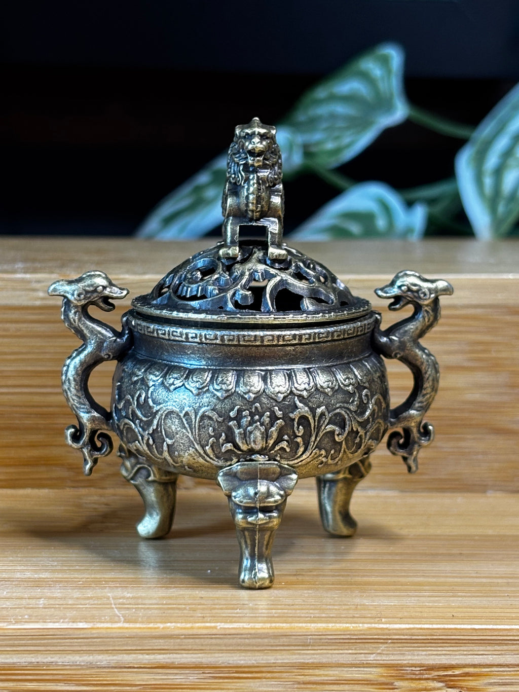 Foo Dog Incense & Trinket Holder