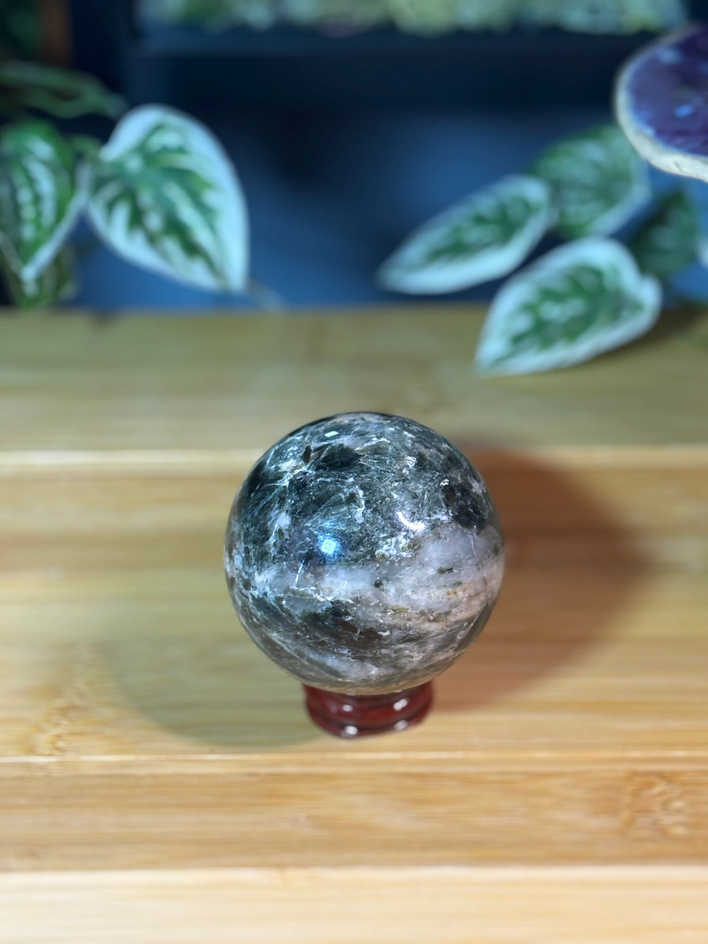 Verdelite & Green Mica Sphere