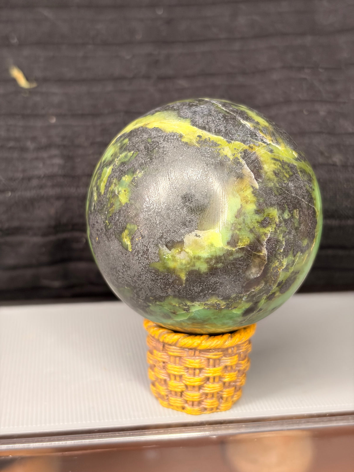 Lizardite Sphere