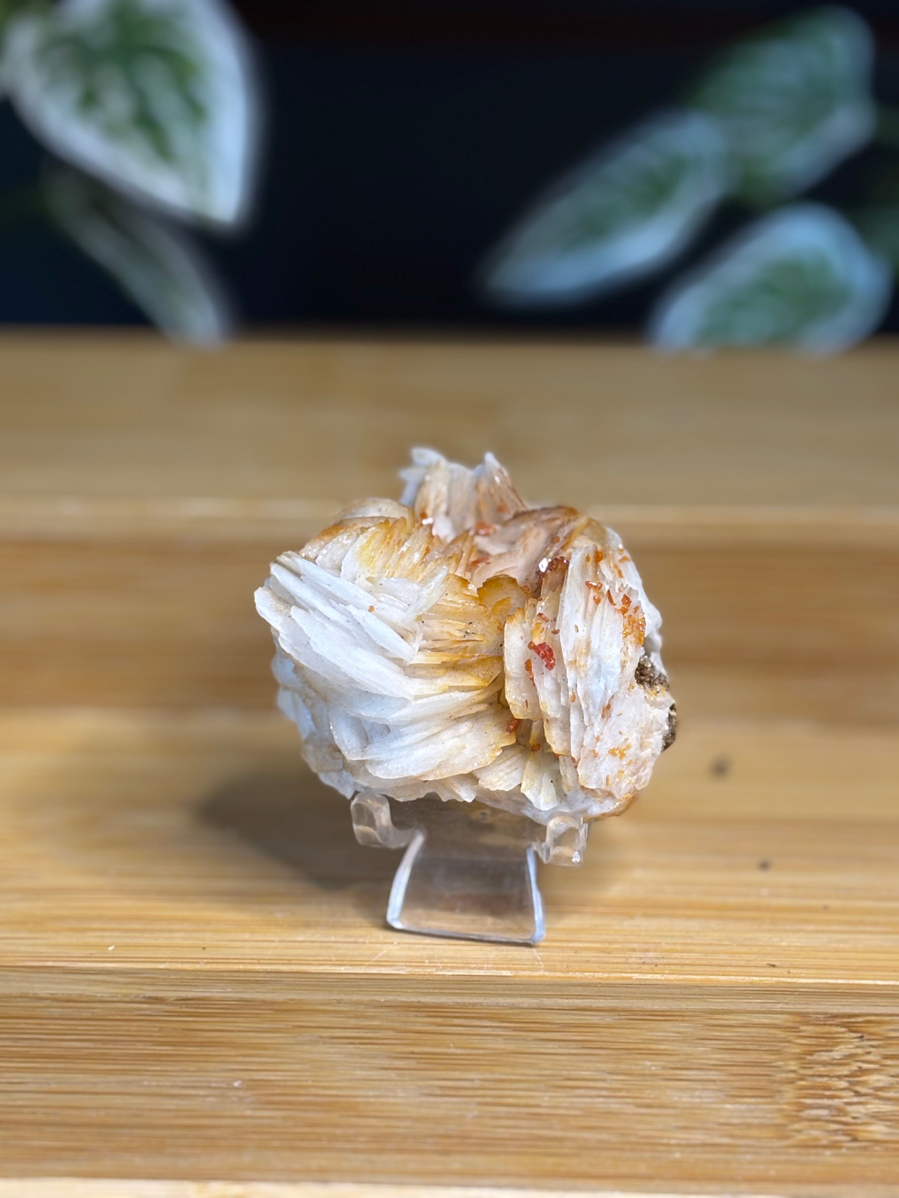 Vanadinite on Bladed Barite