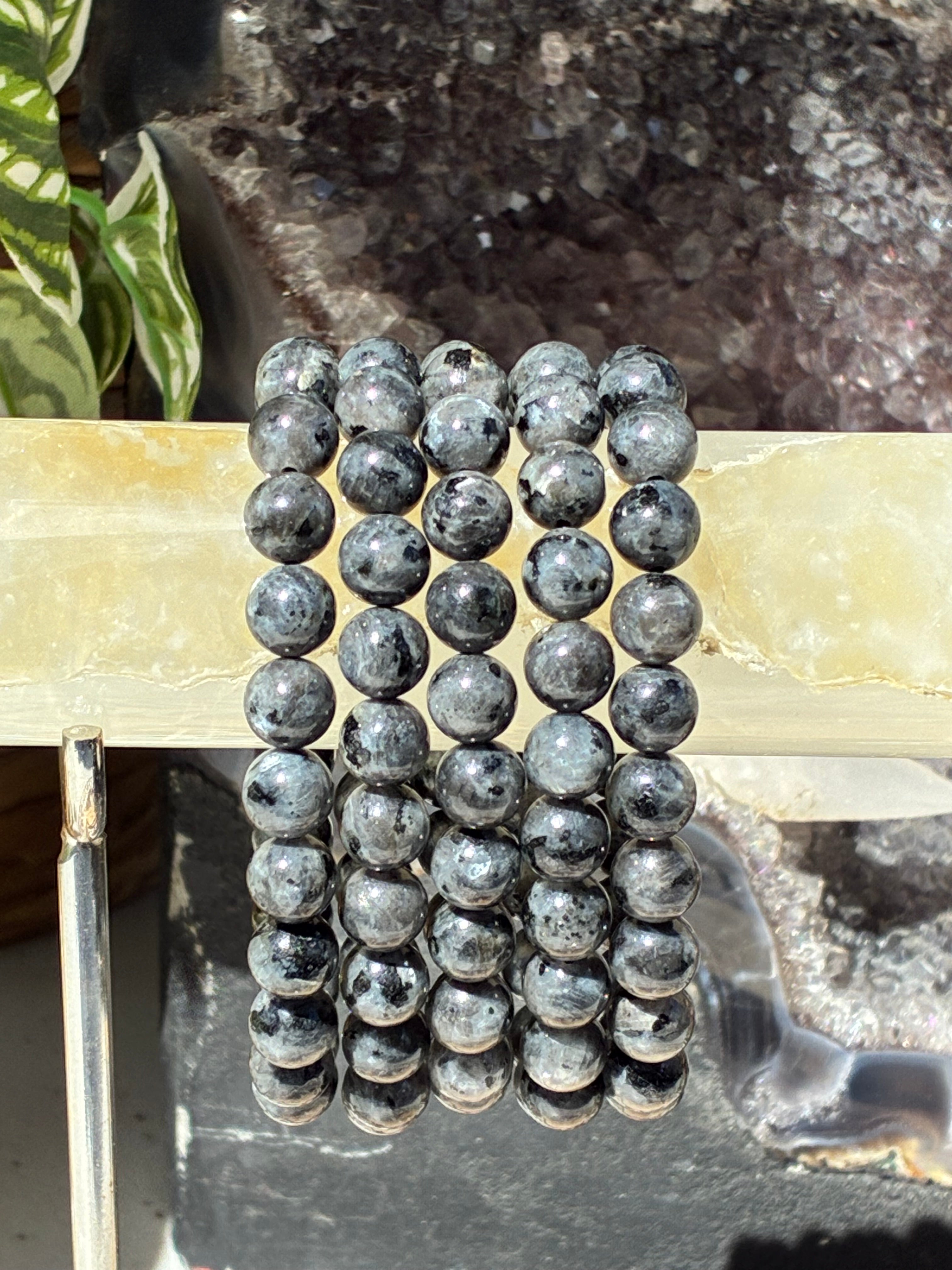 8mm Larvikite Bracelet