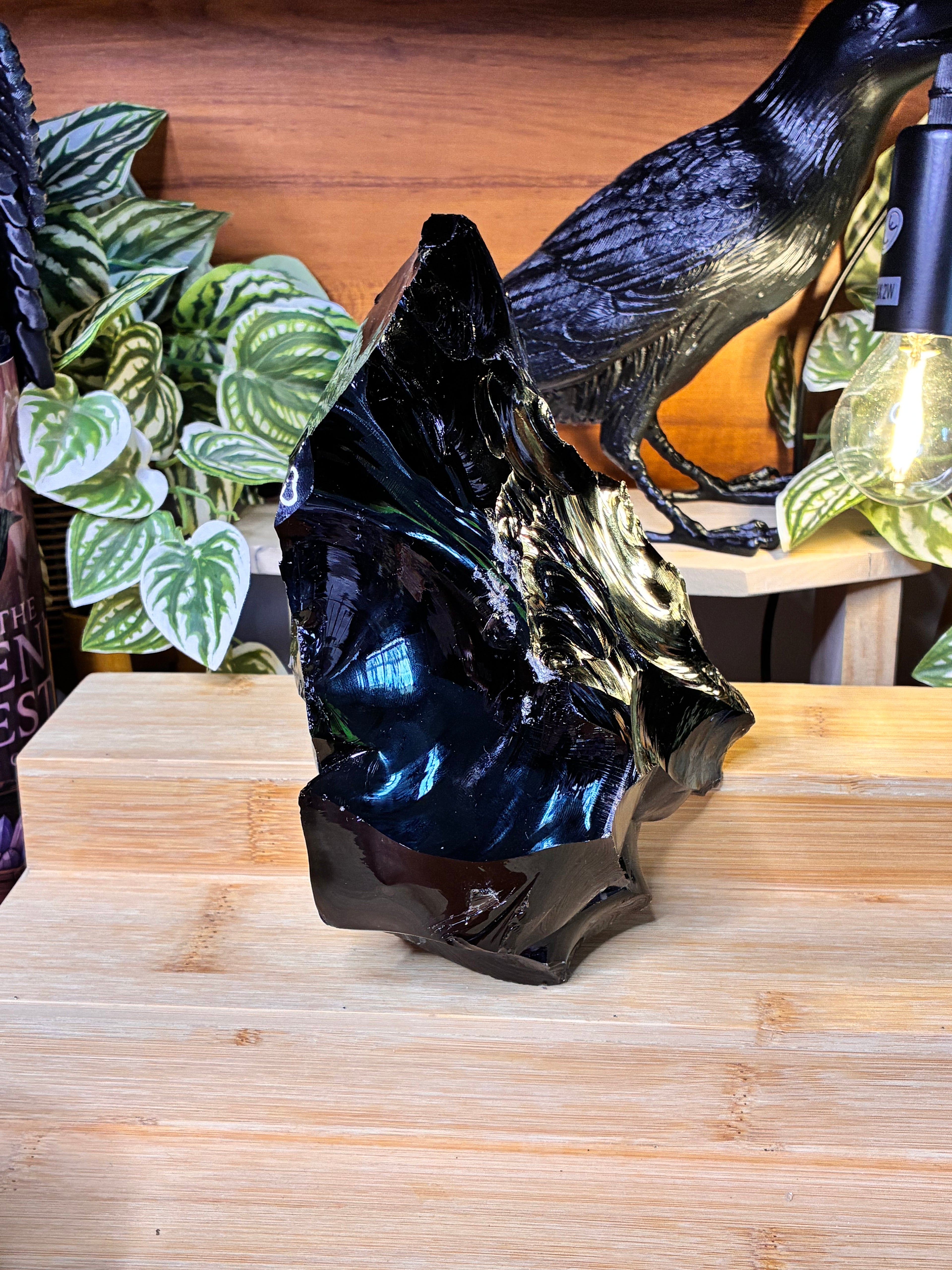 Raw Black Obsidian Chunk
