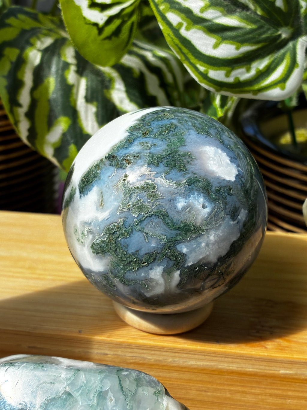 Moss Agate Grounding Pack