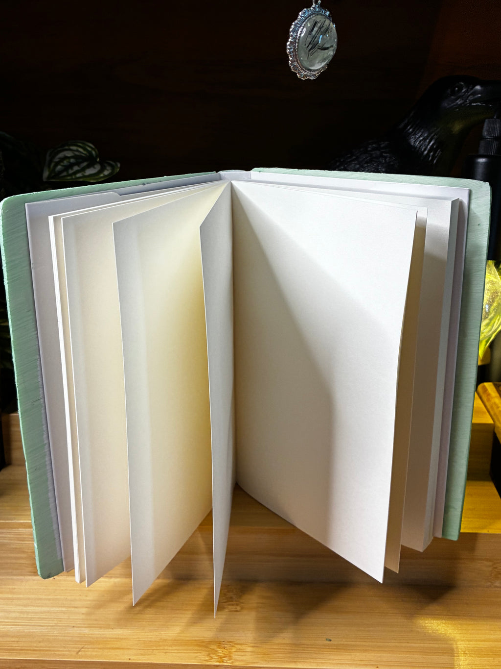 🐉 Verdant Dragon Scale Hardcover Notebook