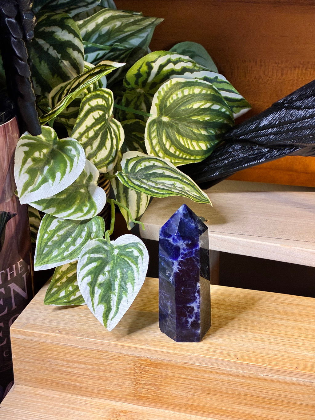 Dark Sodalite Point