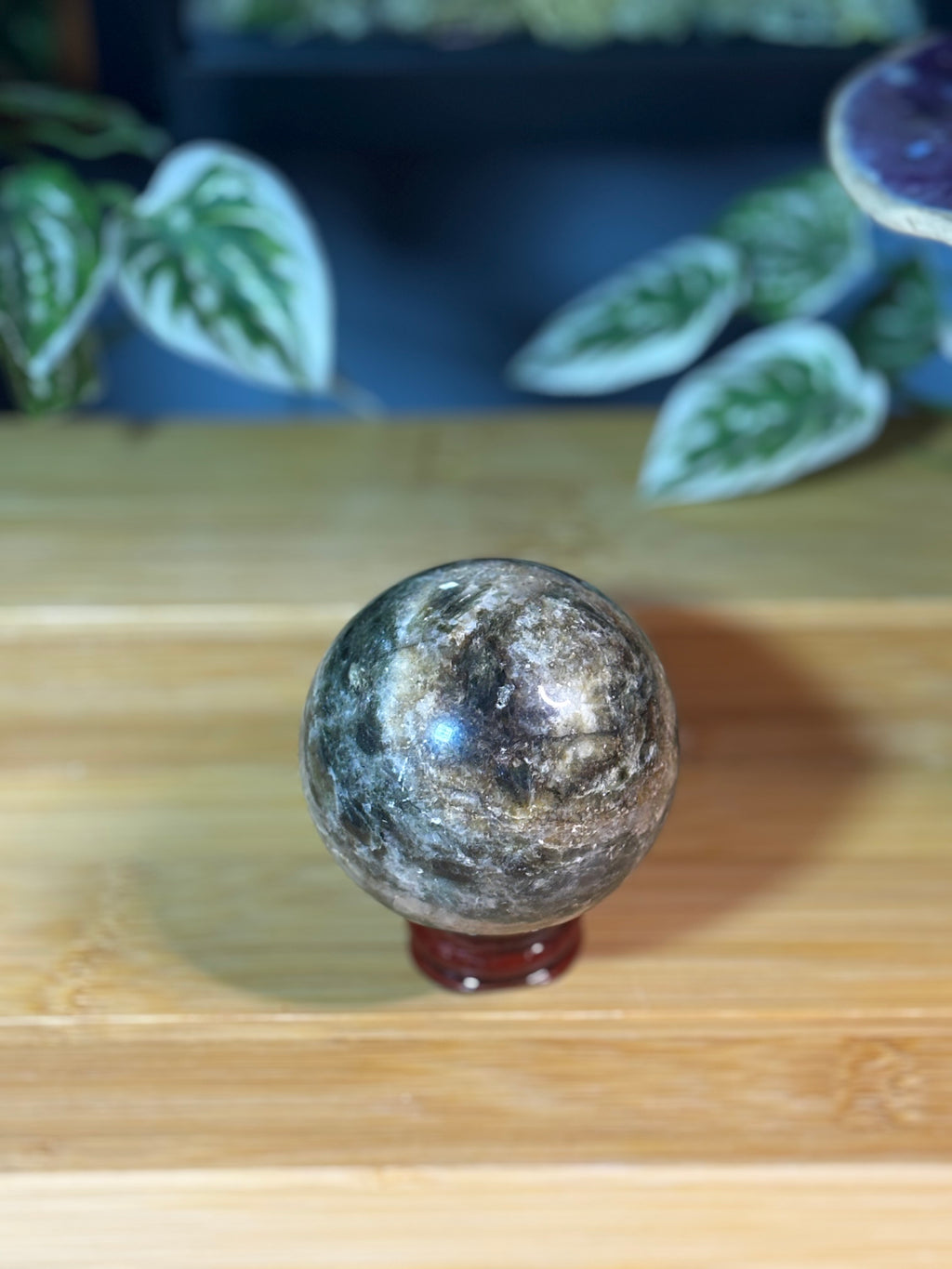 Verdelite & Green Mica Sphere