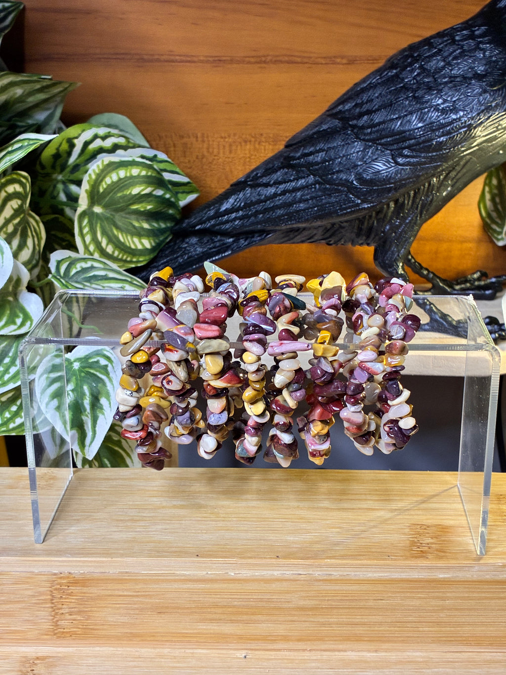 Mookaite Chip Bracelets