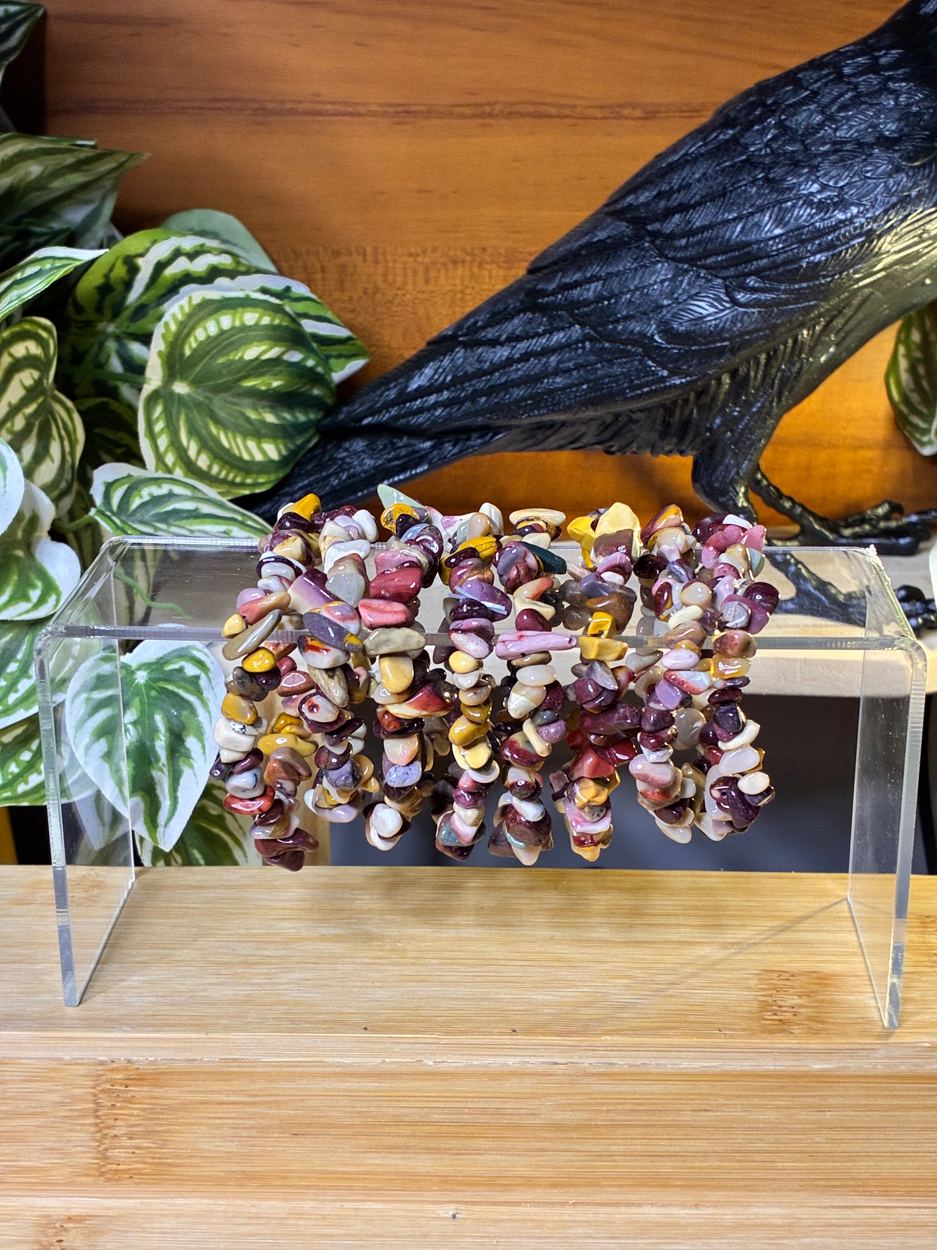 Mookaite Chip Bracelets