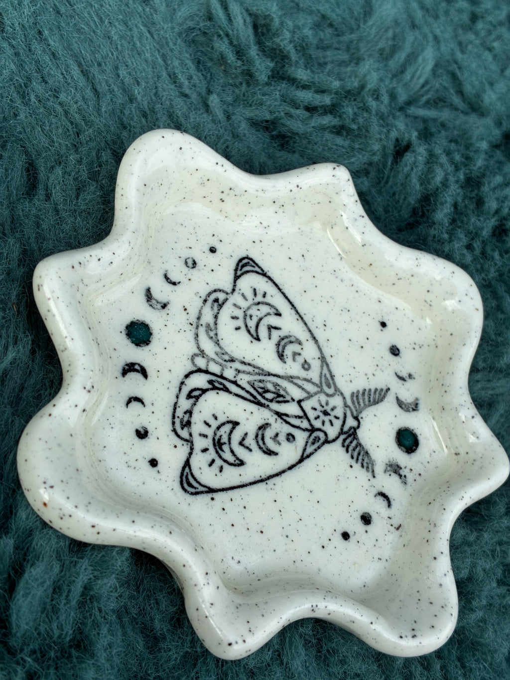Lunar Moth Ring/Trinket Dish