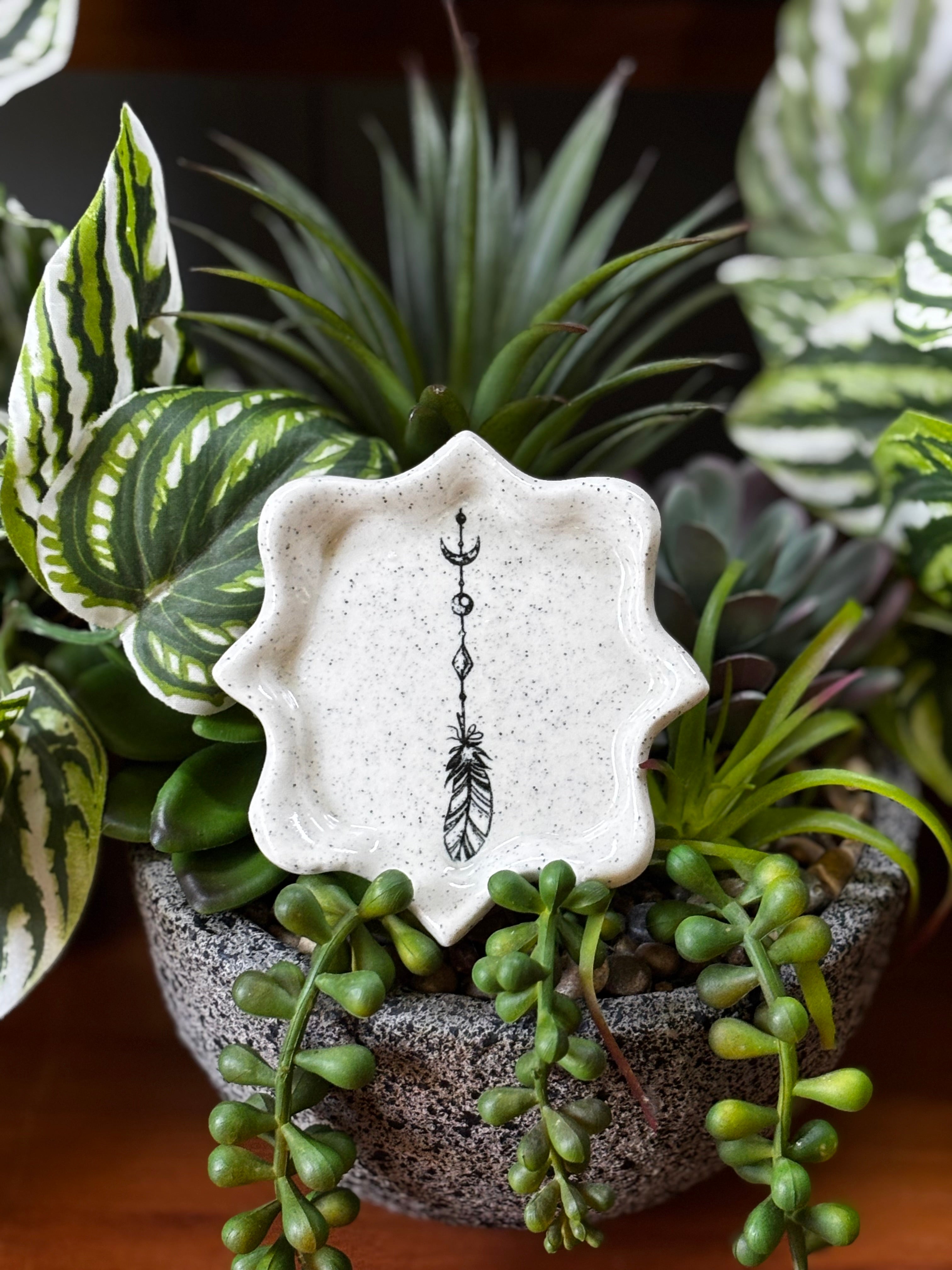 Feather Trinket Dish