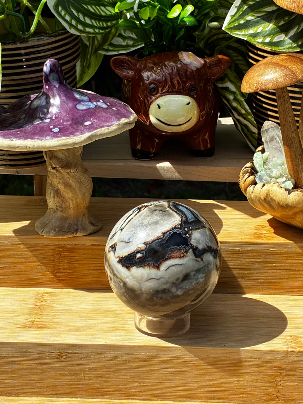 Volcano Agate Sphere 10