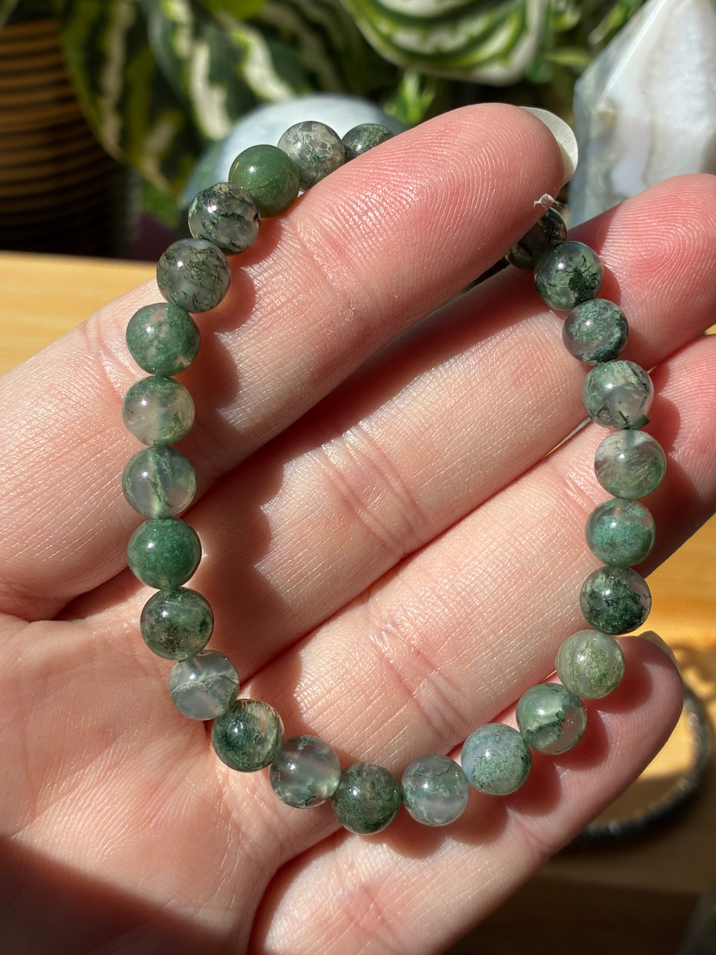 Moss Agate Grounding Pack