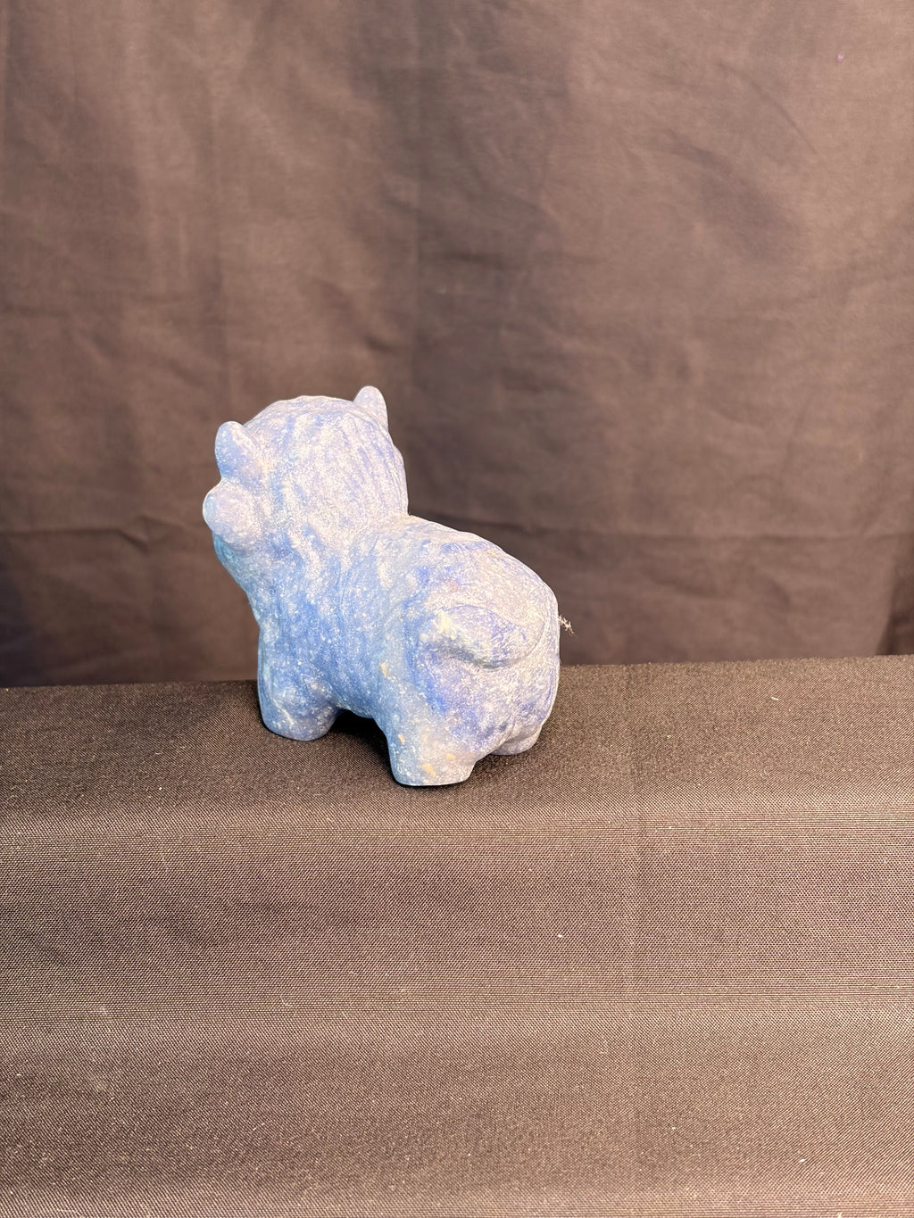 Blue Aventurine Highland Cow