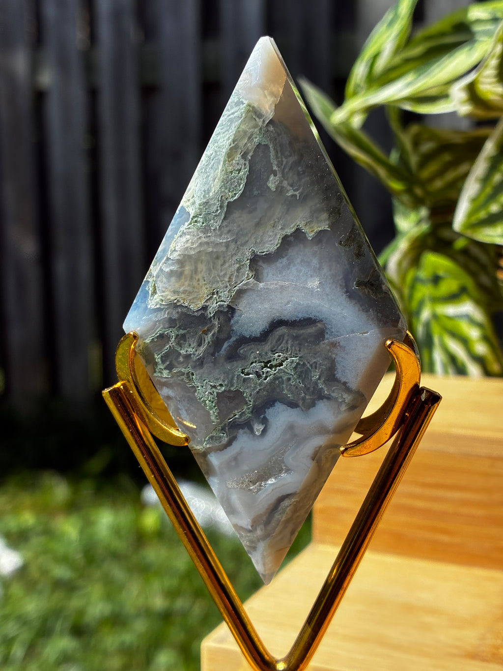 Moss Agate Grounding Pack
