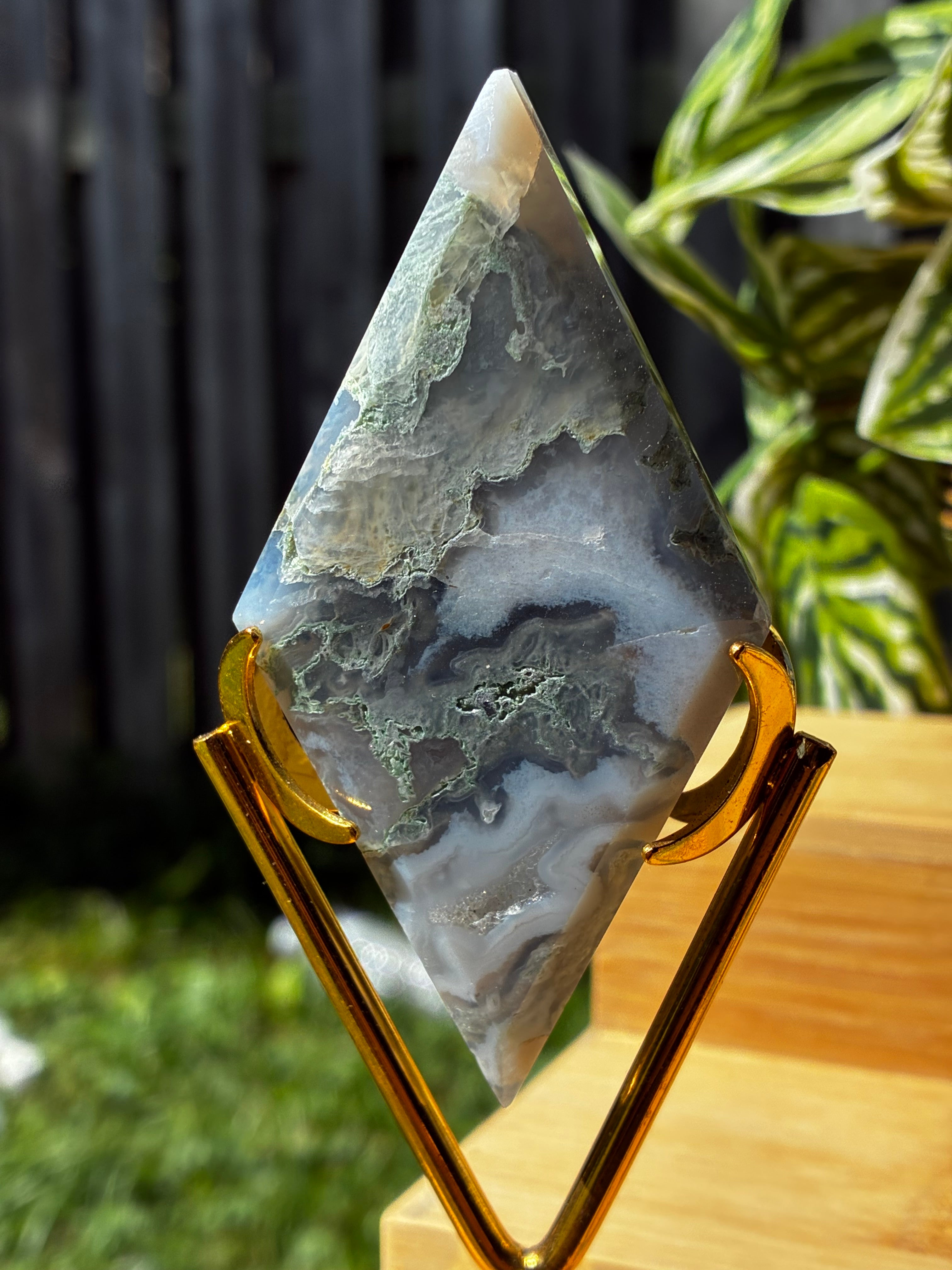 Moss Agate Grounding Pack