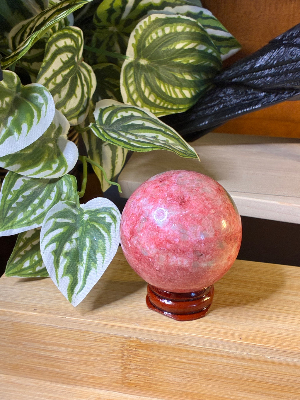 Thulite Sphere