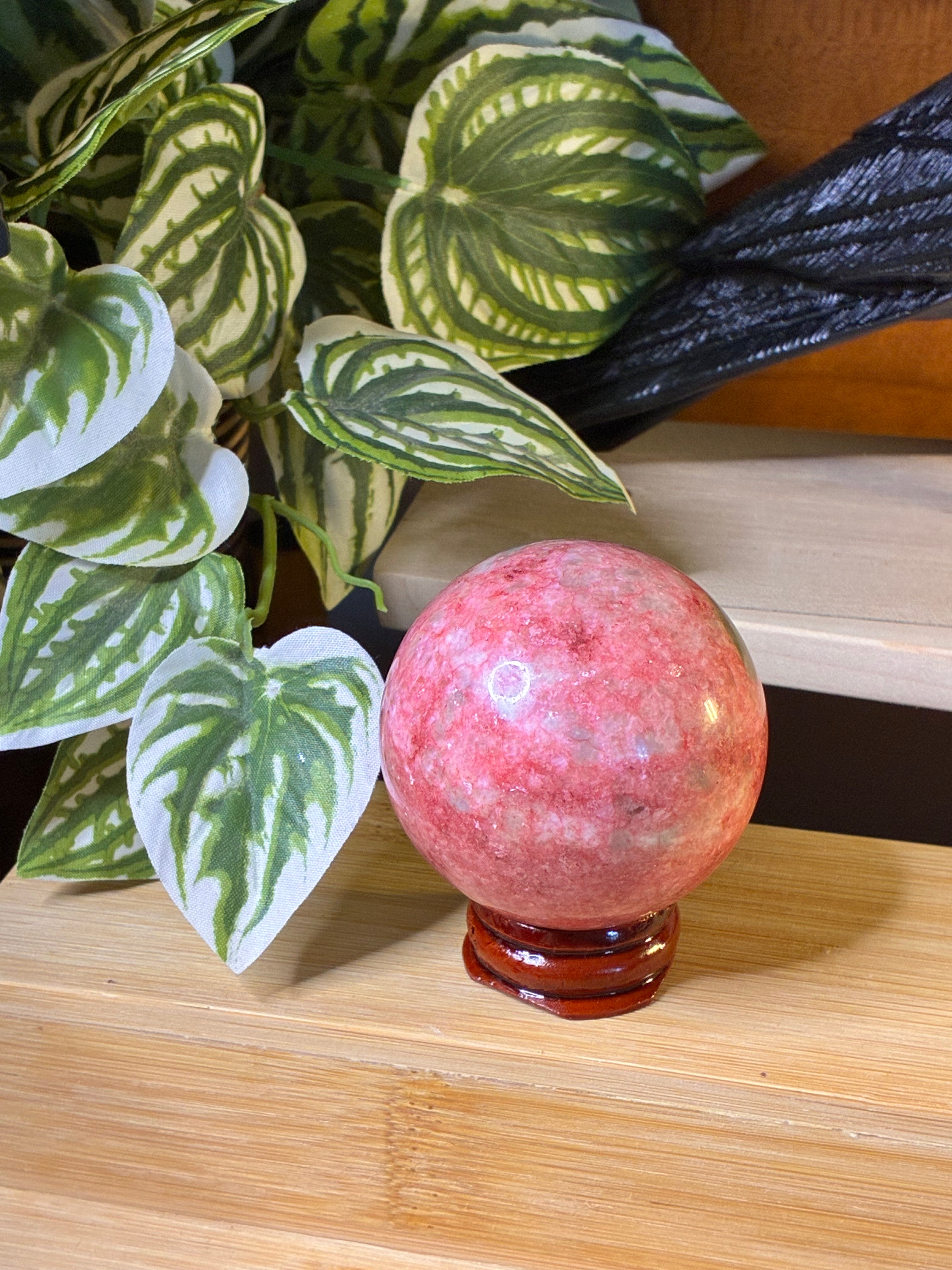 Thulite Sphere