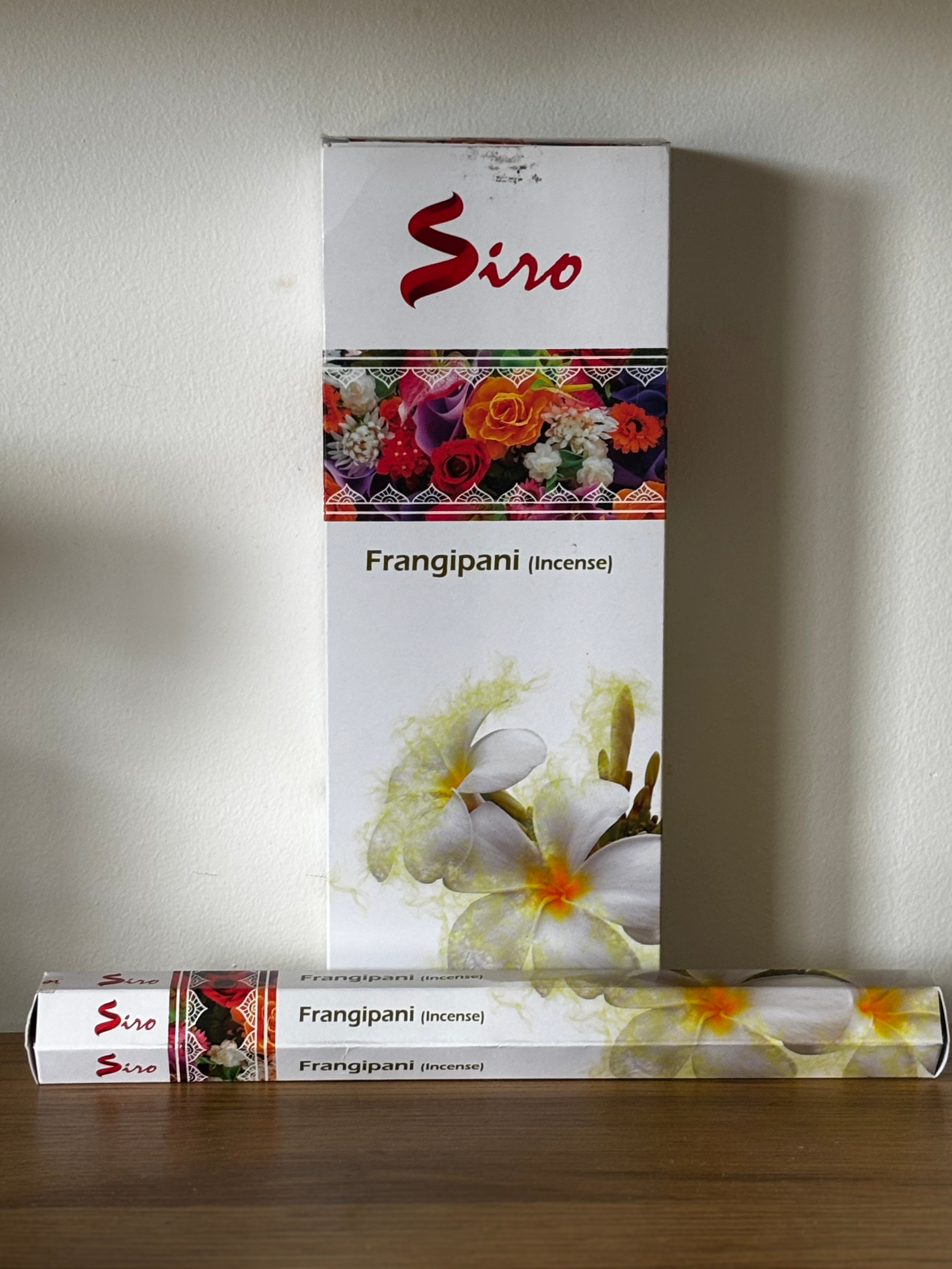 Siro Frangipani Incense