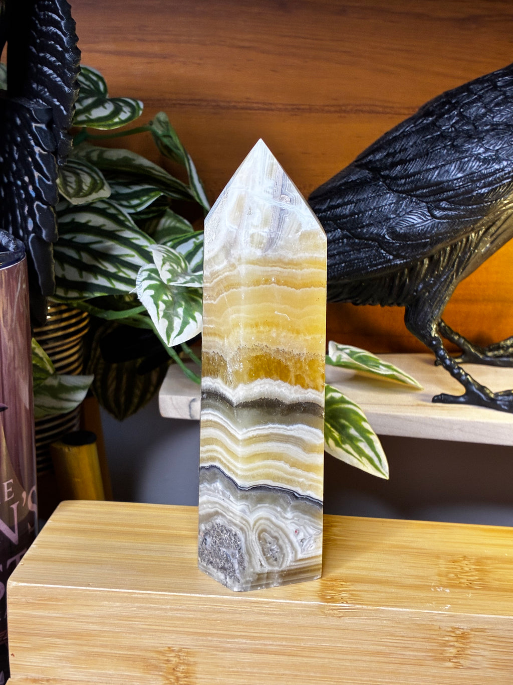 Dendritic Banded Calcite Tower