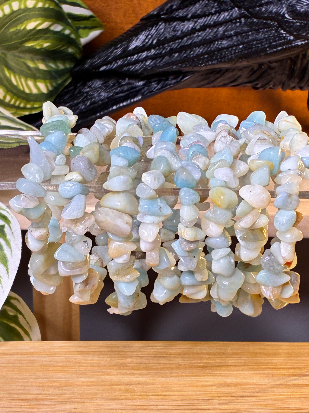 Amazonite Chip Bracelets