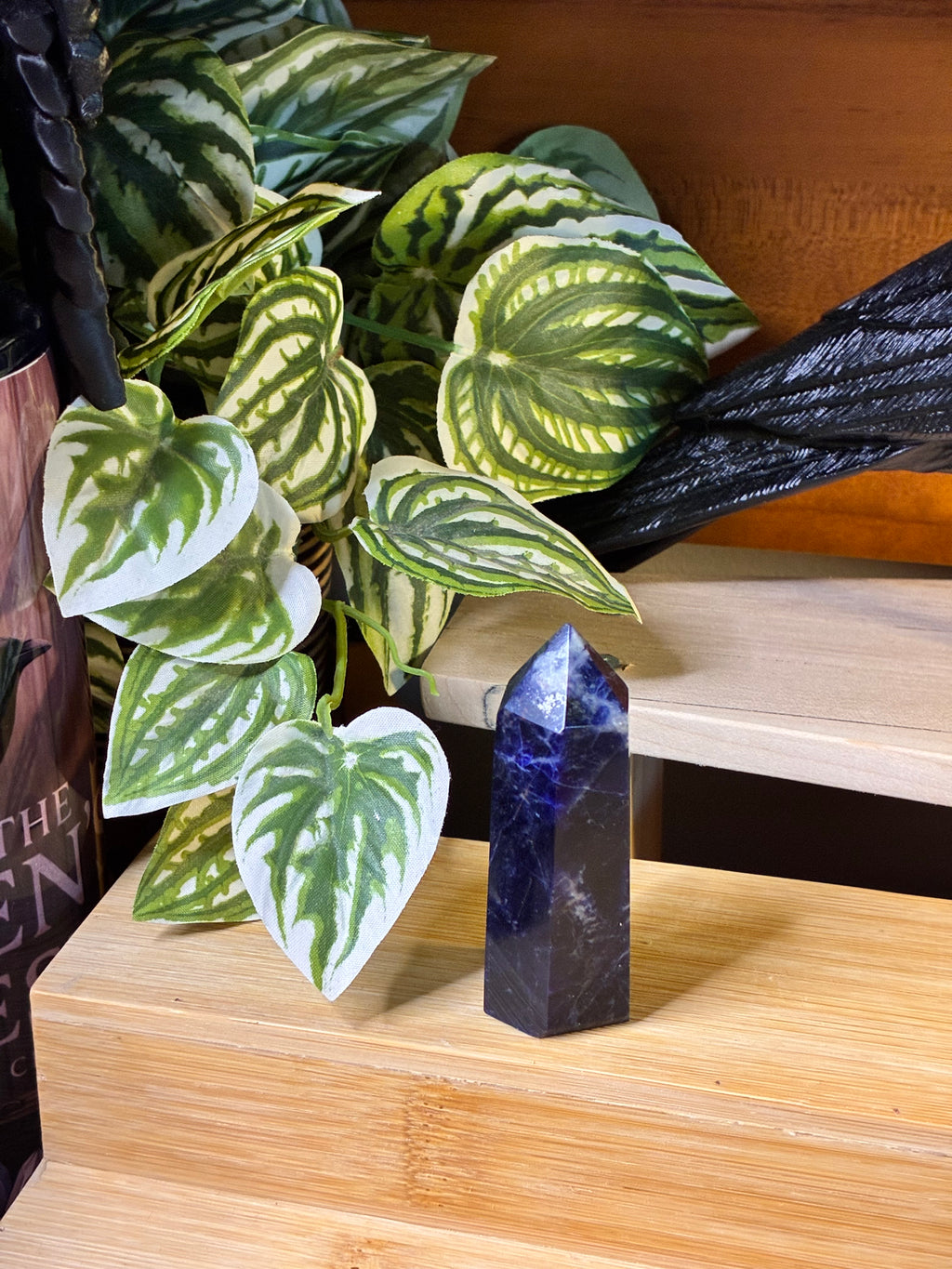 Dark Sodalite Point