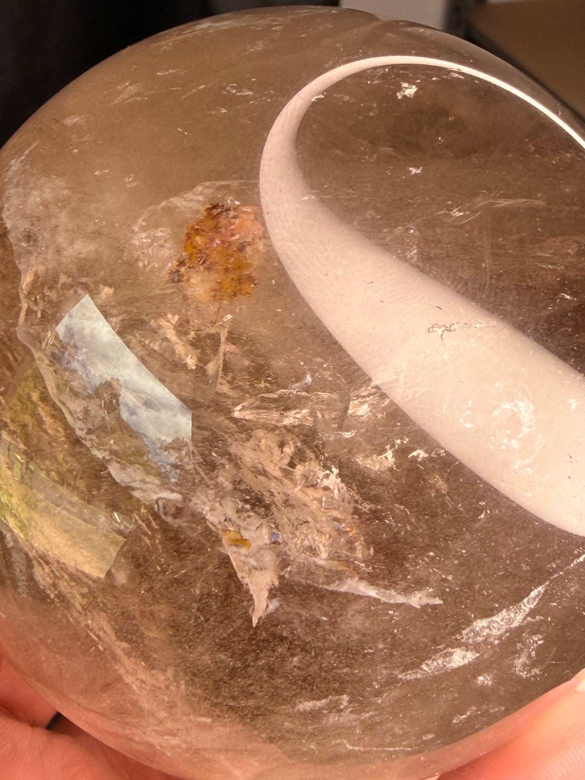 Smoky Quartz Sphere