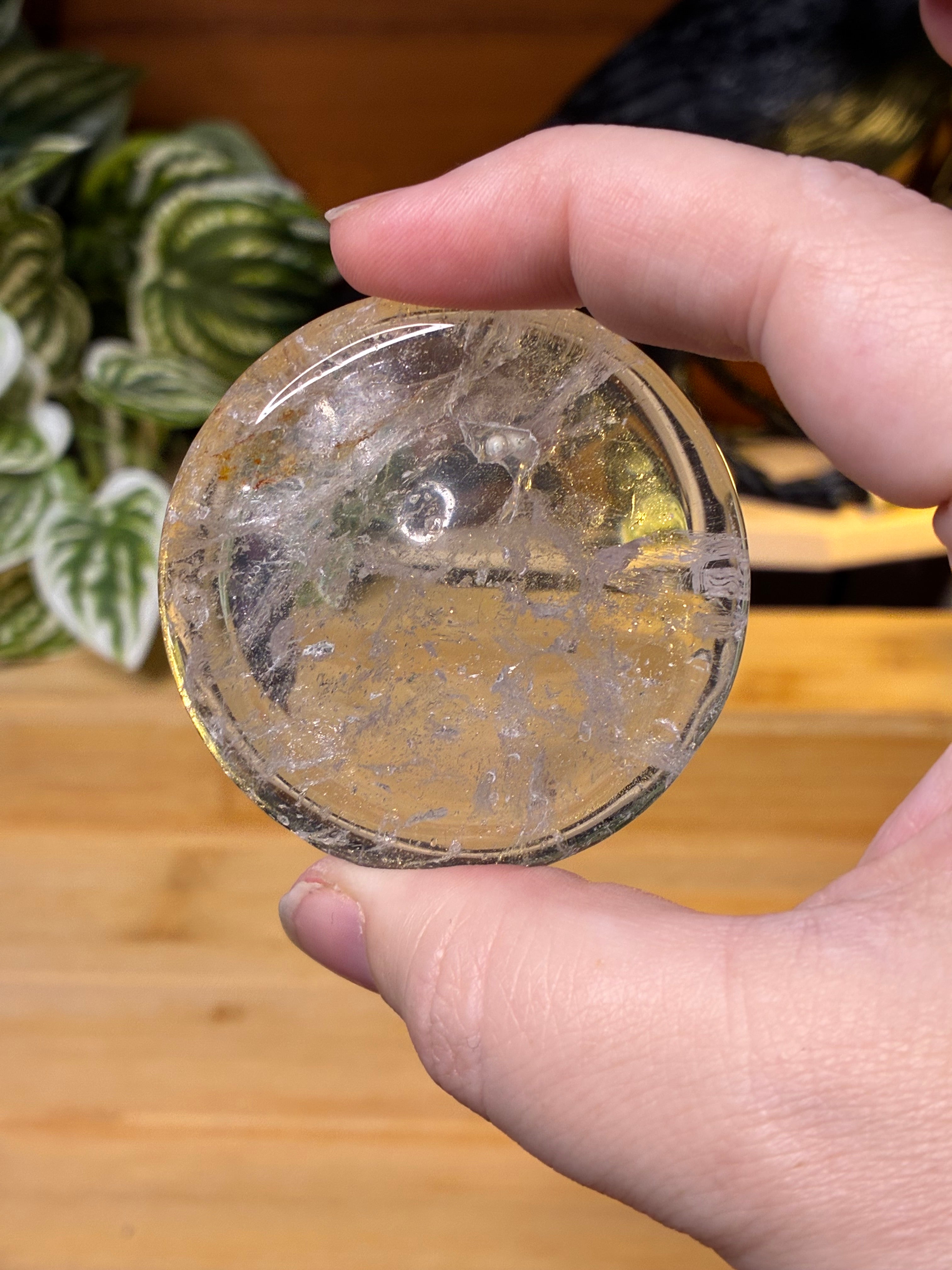 Clear Quartz Trinket Bowl