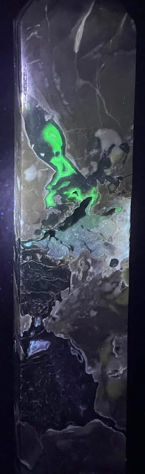 Volcano Agate Tower - Statement Piece