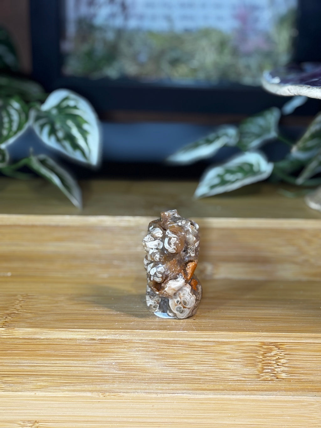Amber Calcite Fertility Goddess Body
