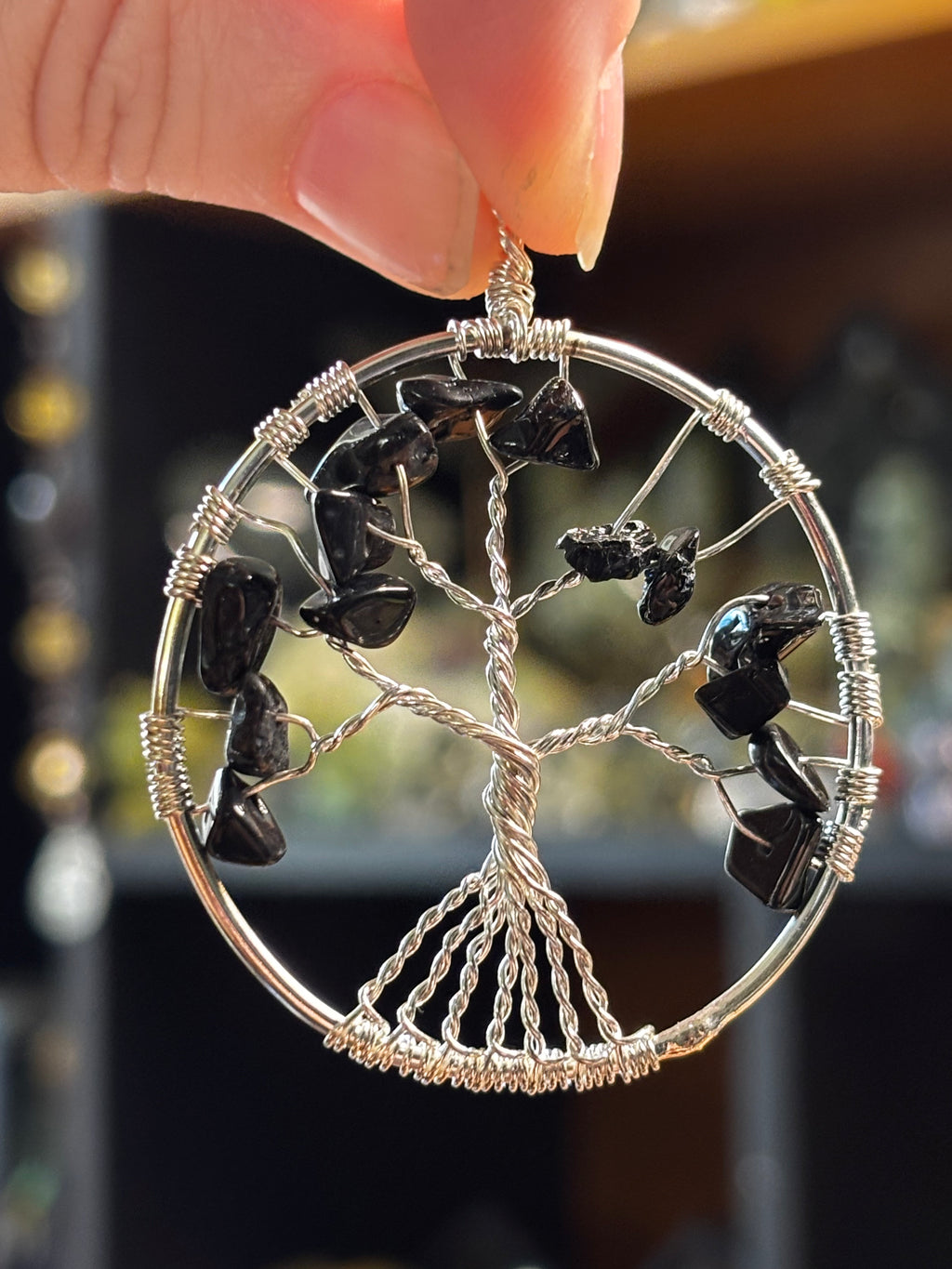 Black Tourmaline Tree Of Life