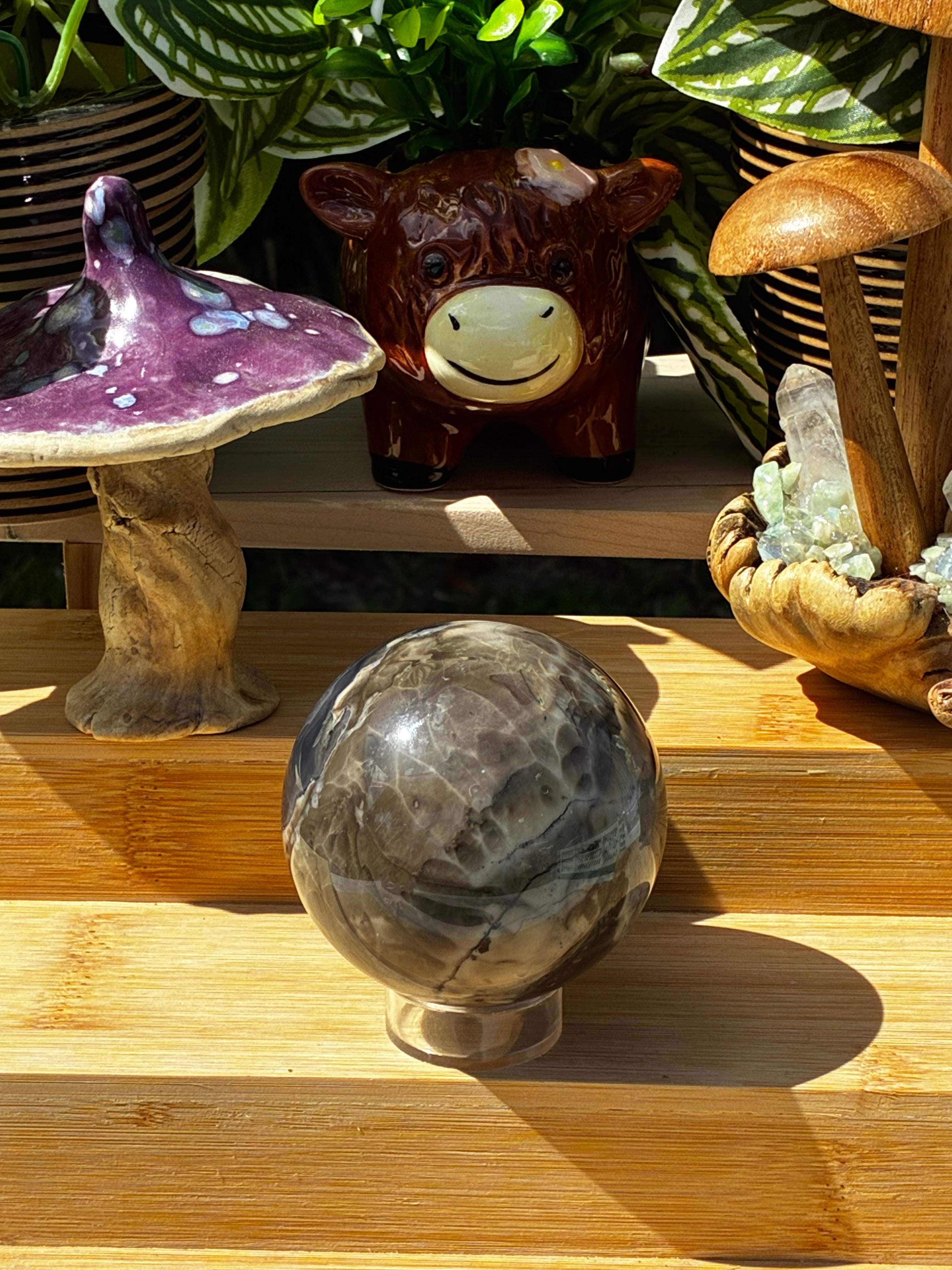 Volcano Agate Sphere 11