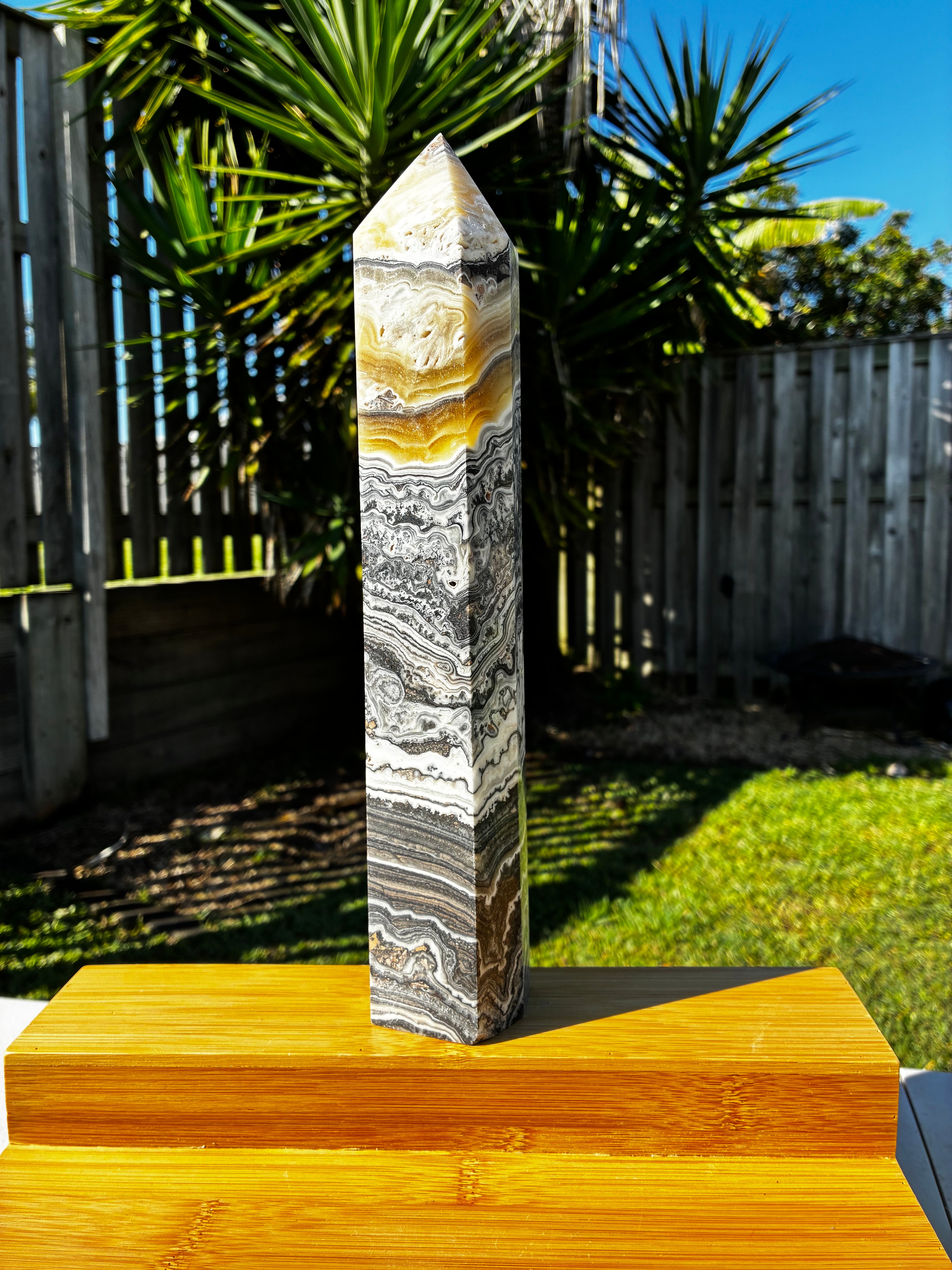 Dendritic Calcite Tower