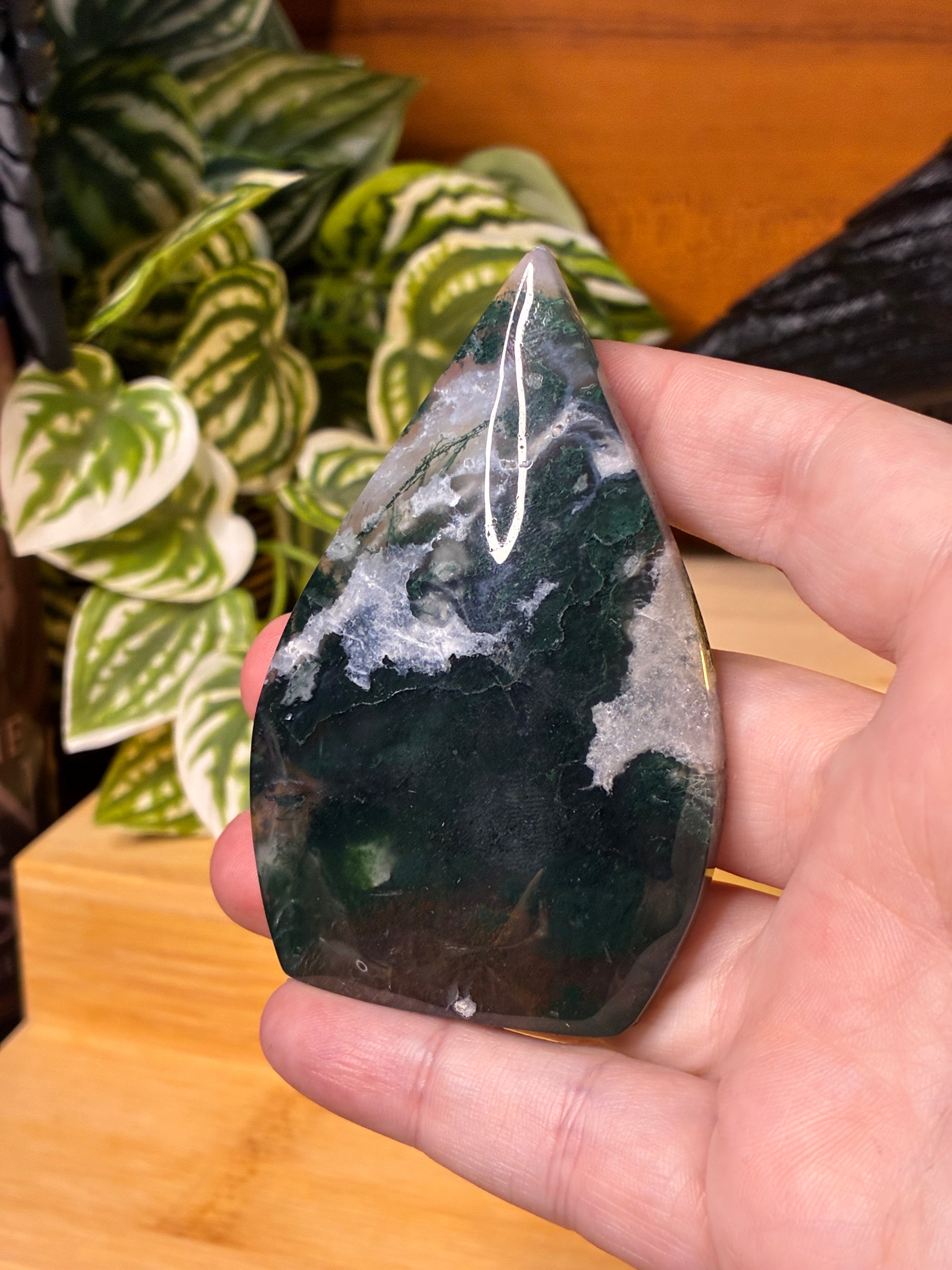 Moss Agate Freeform