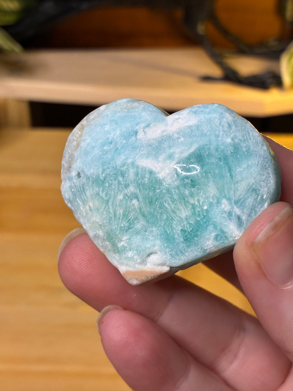 Hemimorphite Heart