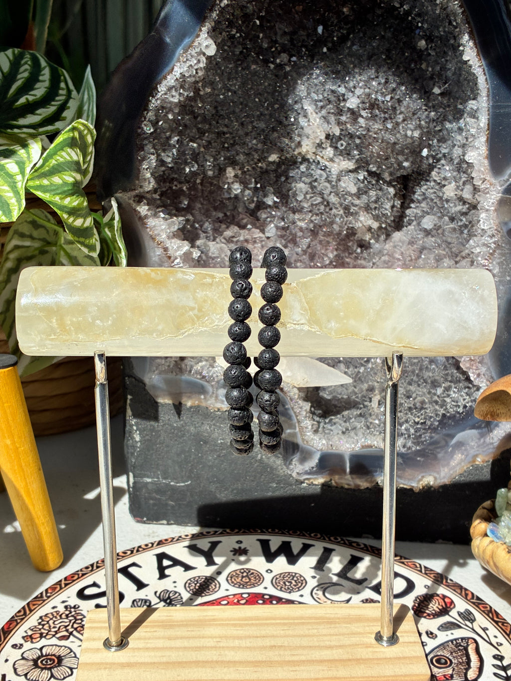 Lava Stone Bracelet
