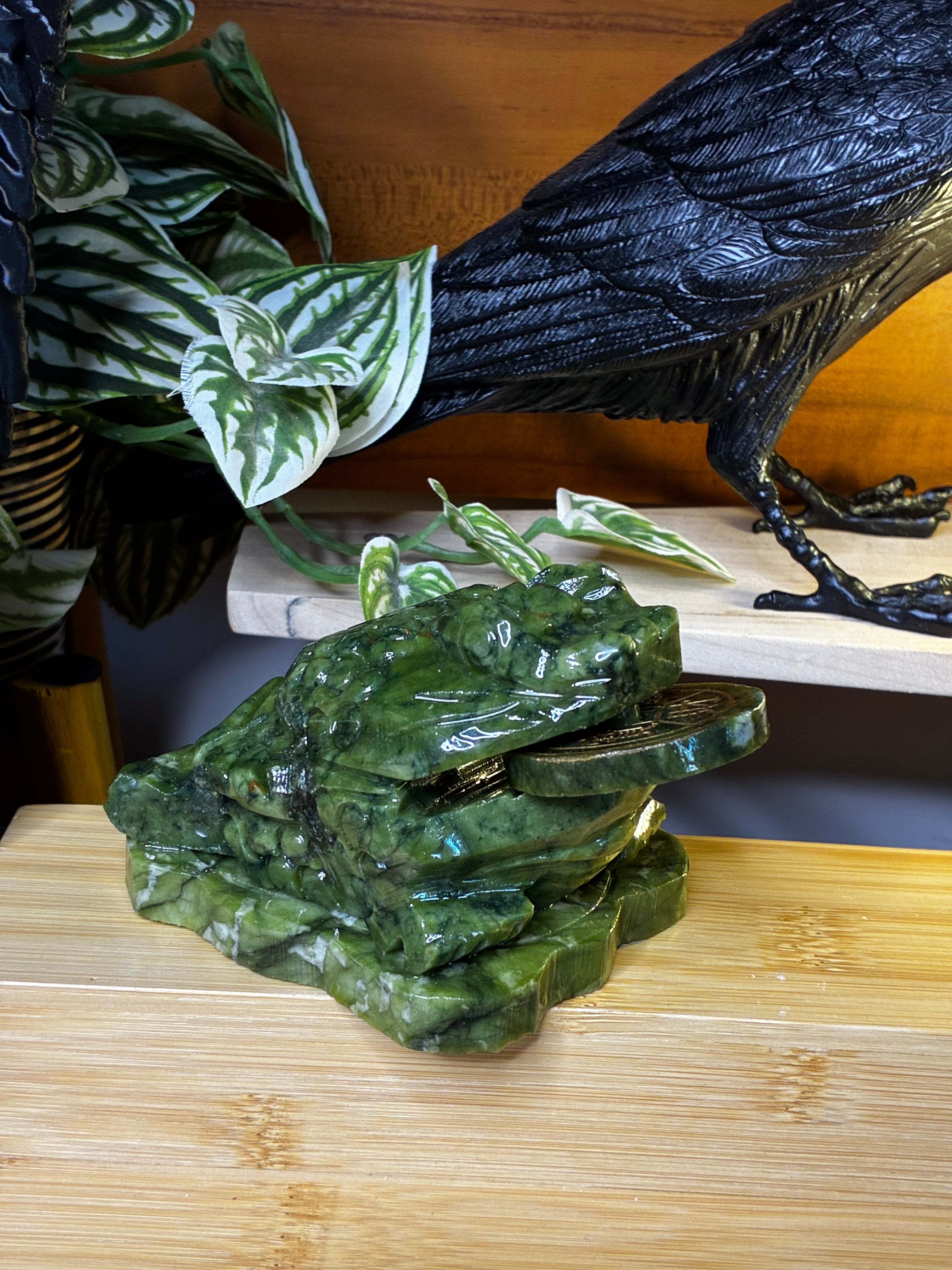 Green Jade Money Toad 3