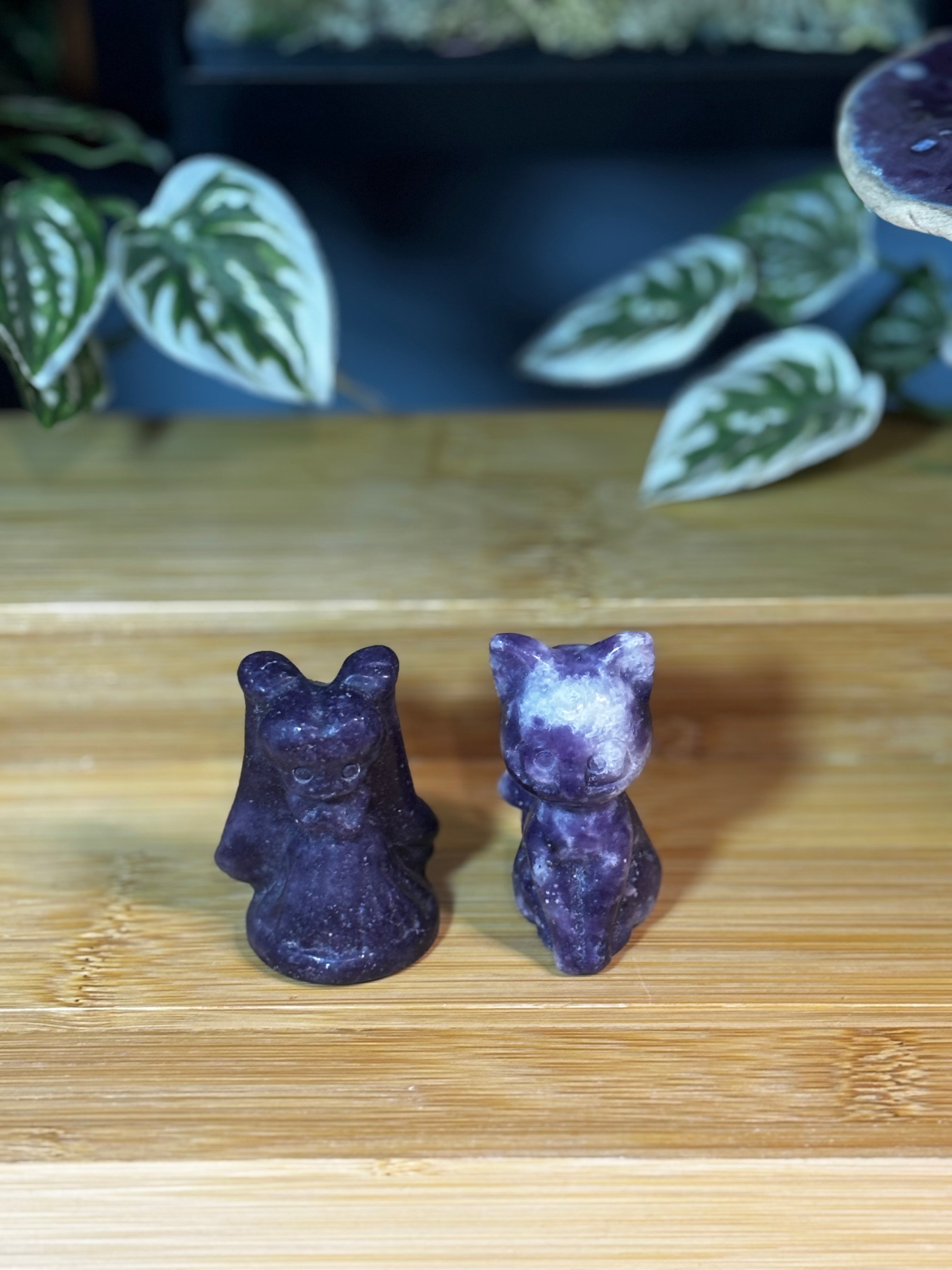 Lepidolite Sailor Moon & Luna