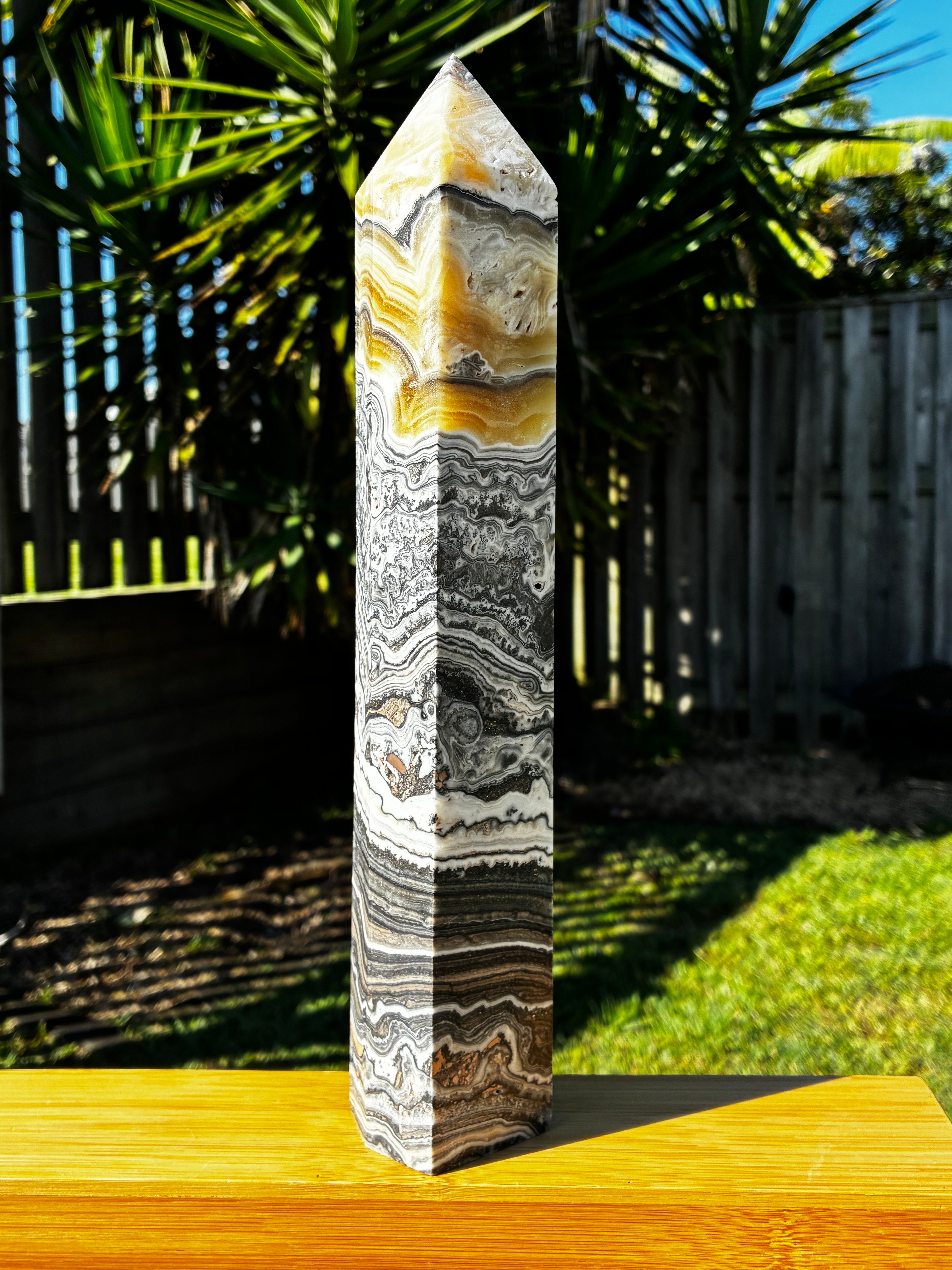 Dendritic Calcite Tower