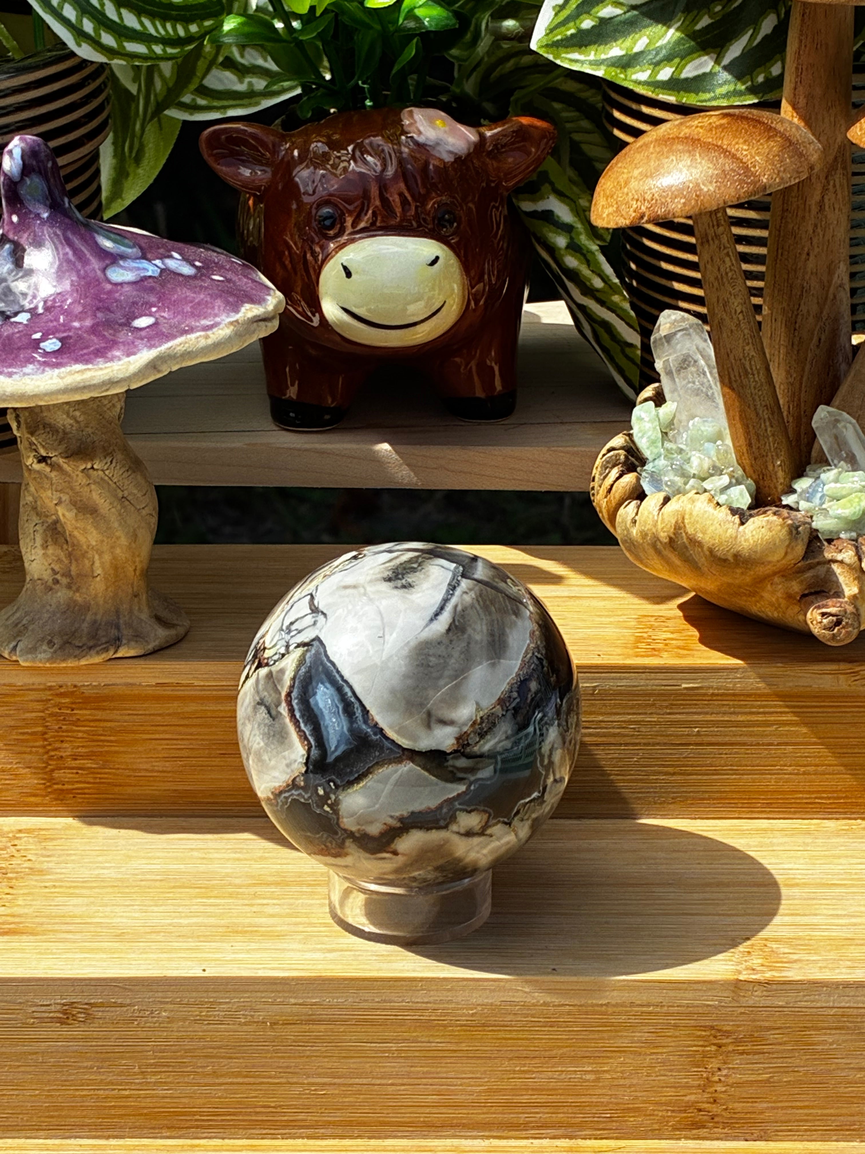 Volcano Agate Sphere 7
