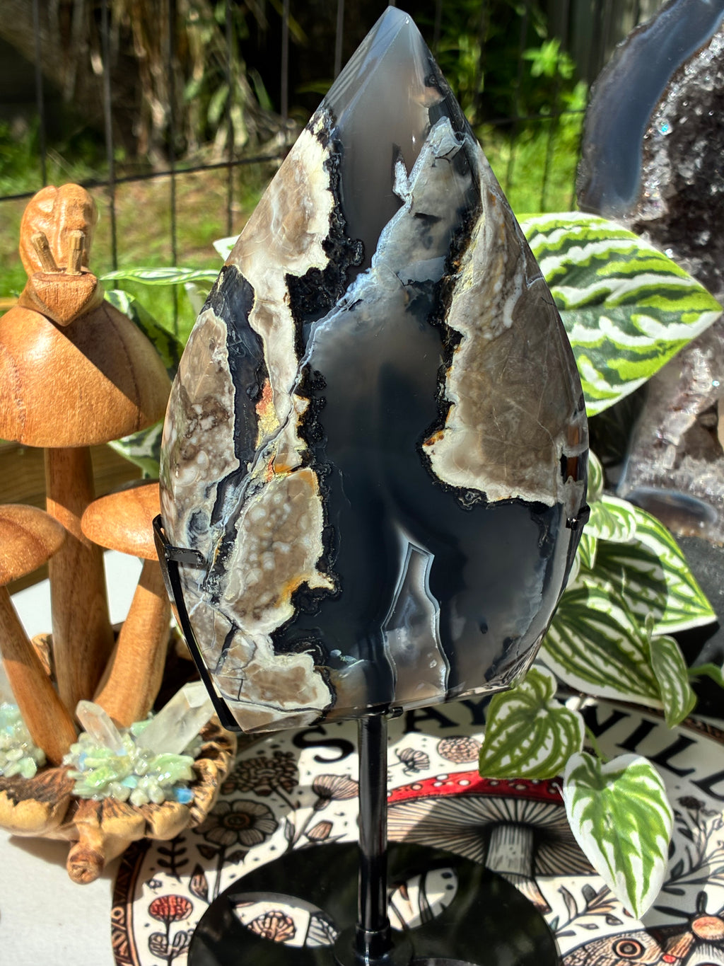 Volcano Agate Freeform