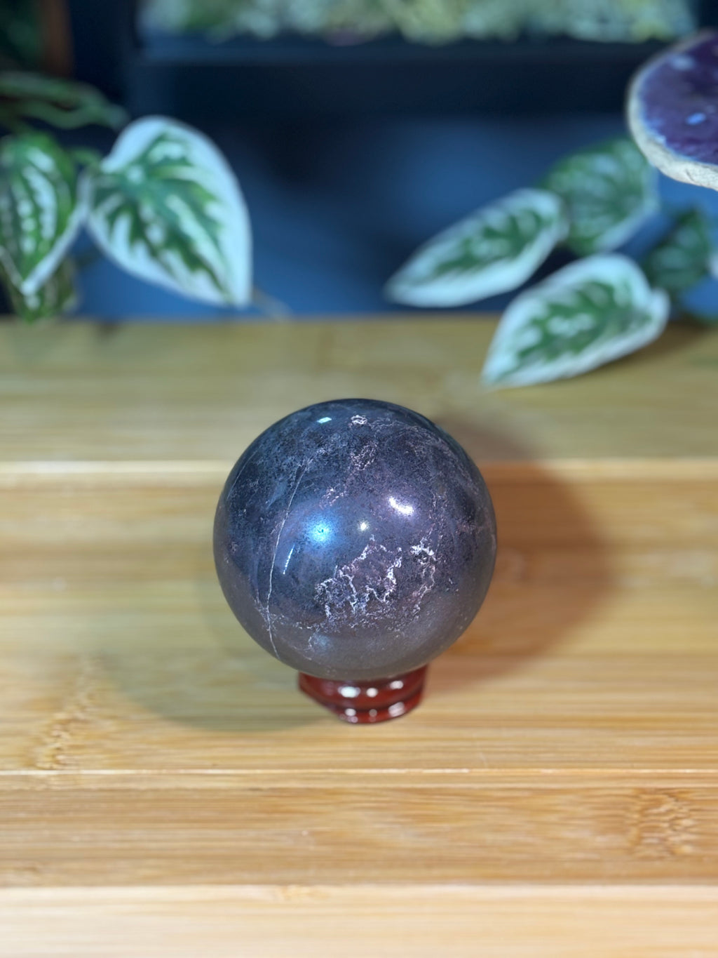 Hematite Sphere w/Inclusions 2