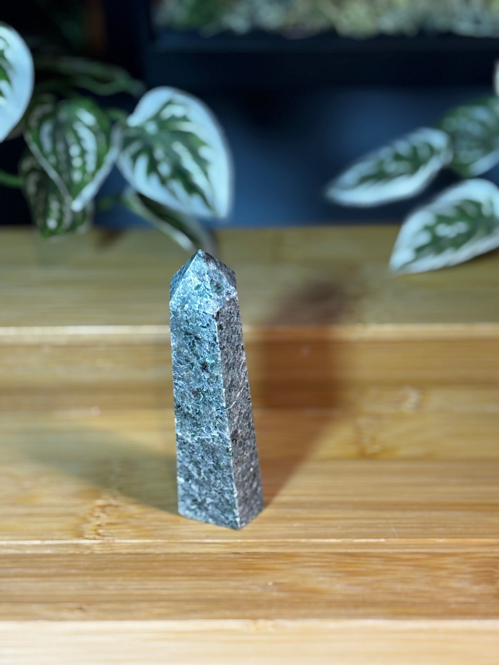 Green Kyanite Point 1