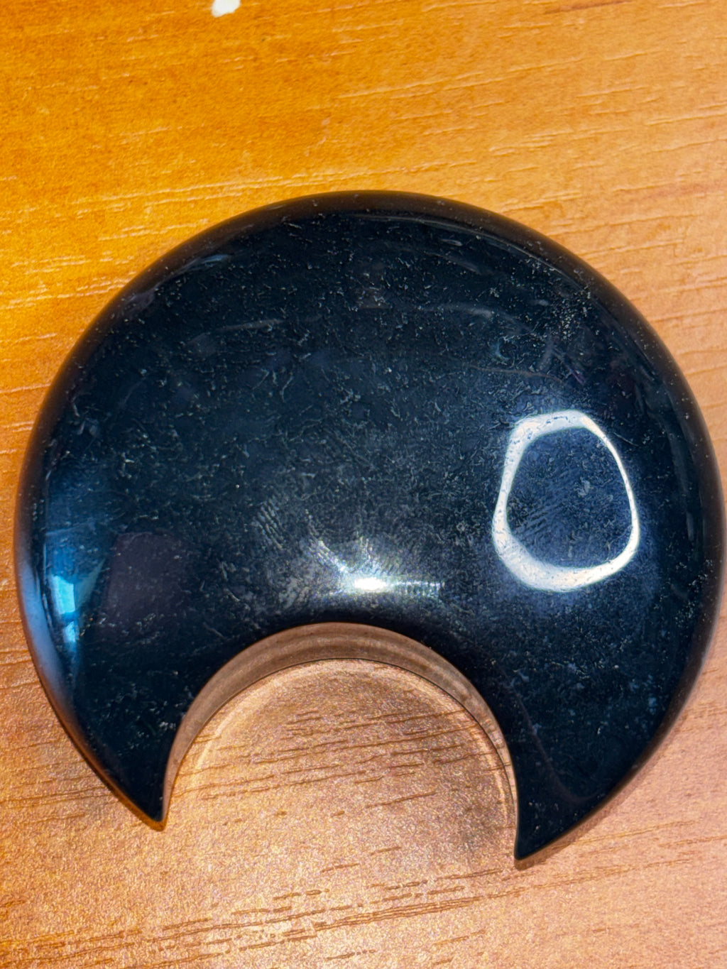 Super Dense Moss Agate Moon