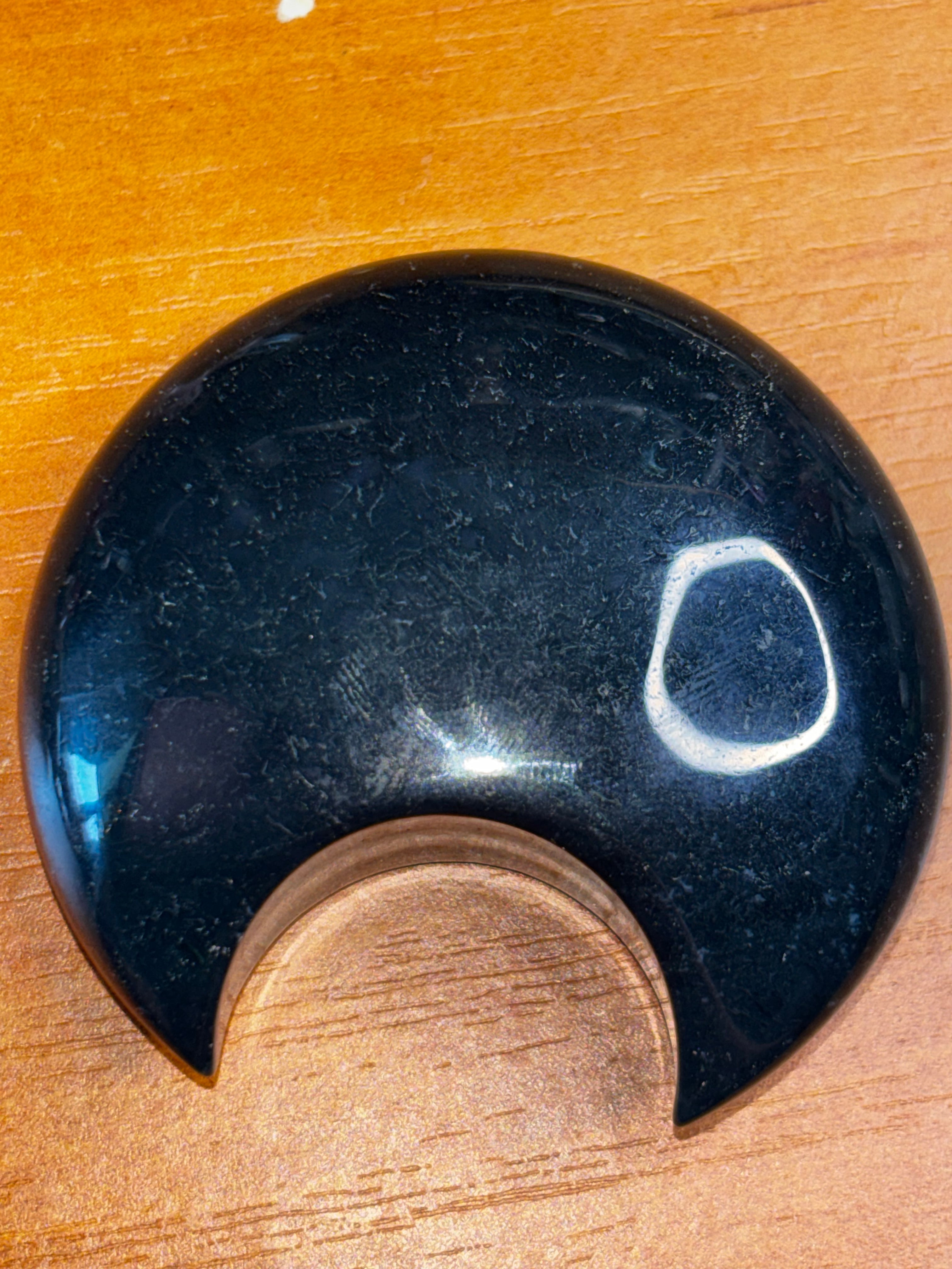 Super Dense Moss Agate Moon