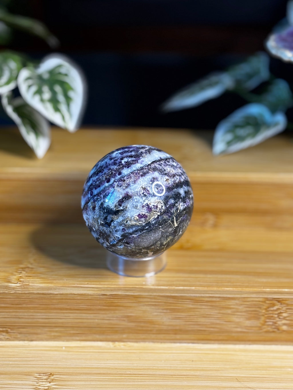 Purple Zebra Jasper Sphere 2