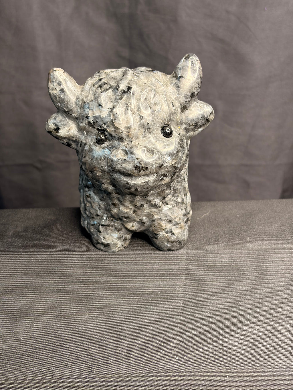 Larvikite Highland Cow
