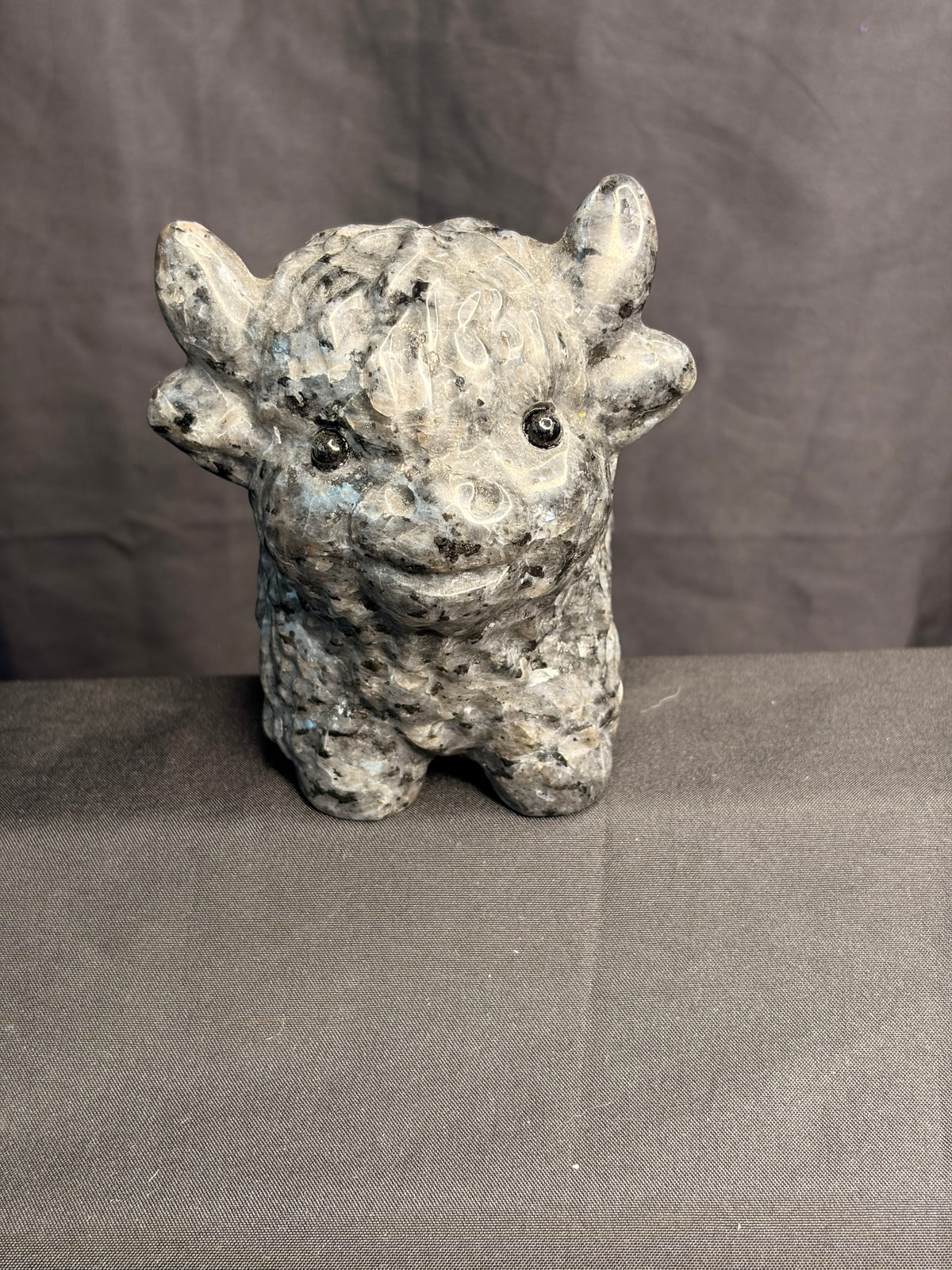 Larvikite Highland Cow