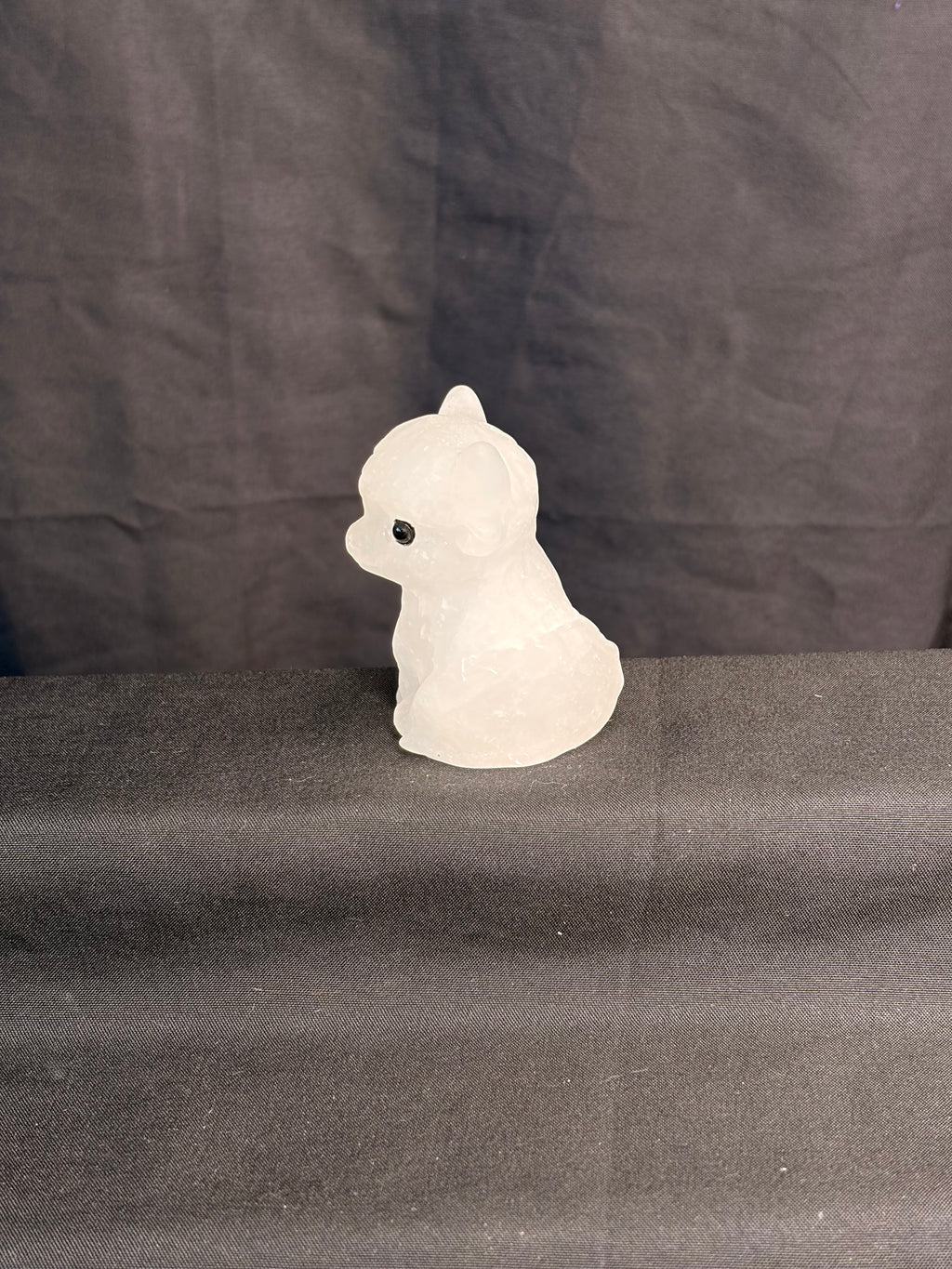 Clear Quartz Sitting Cow